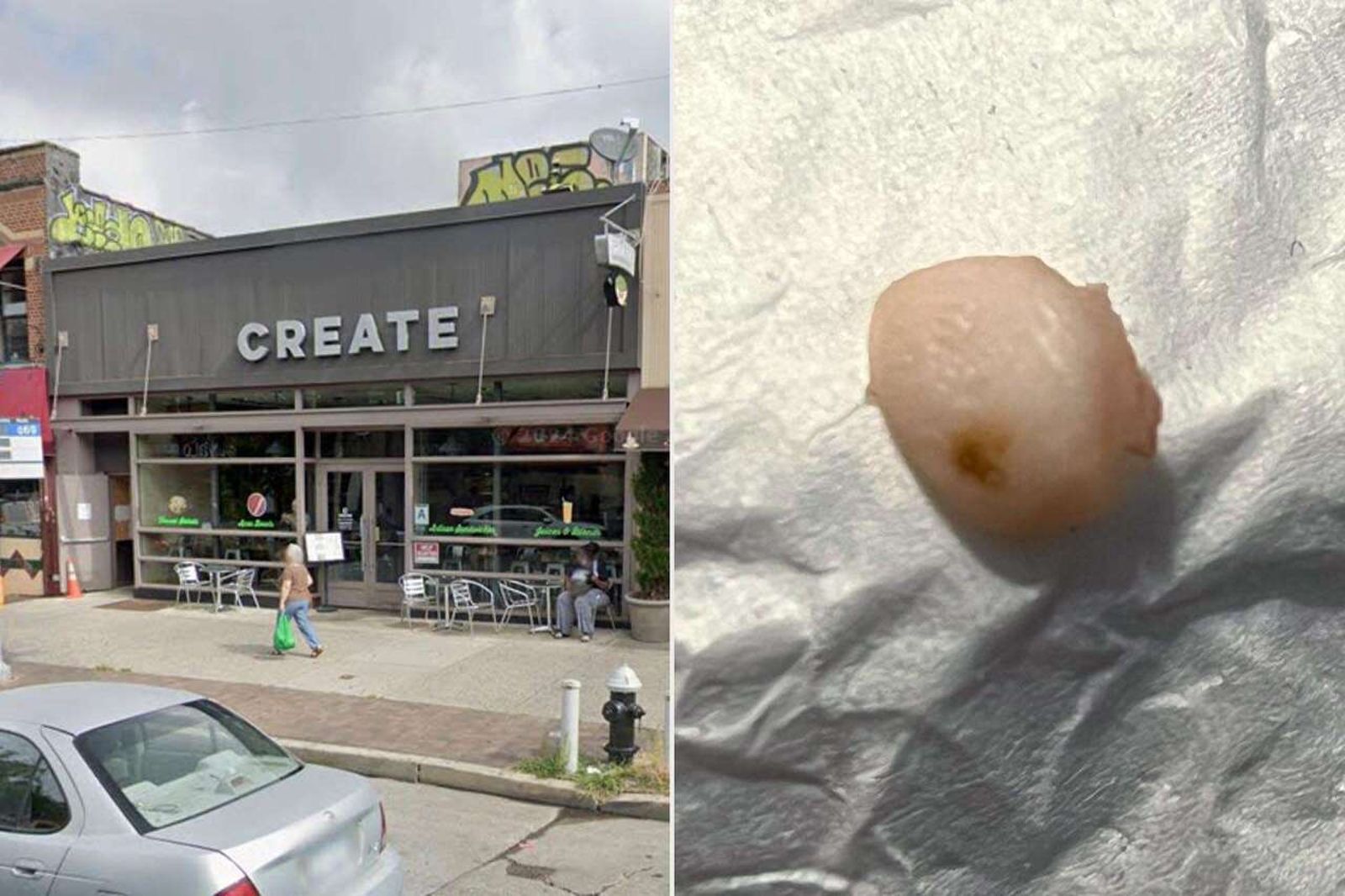 咬雞肉捲覺得怪怪的…吐出來驚見「一截手指」！她崩潰提告、餐廳卻反控誹謗