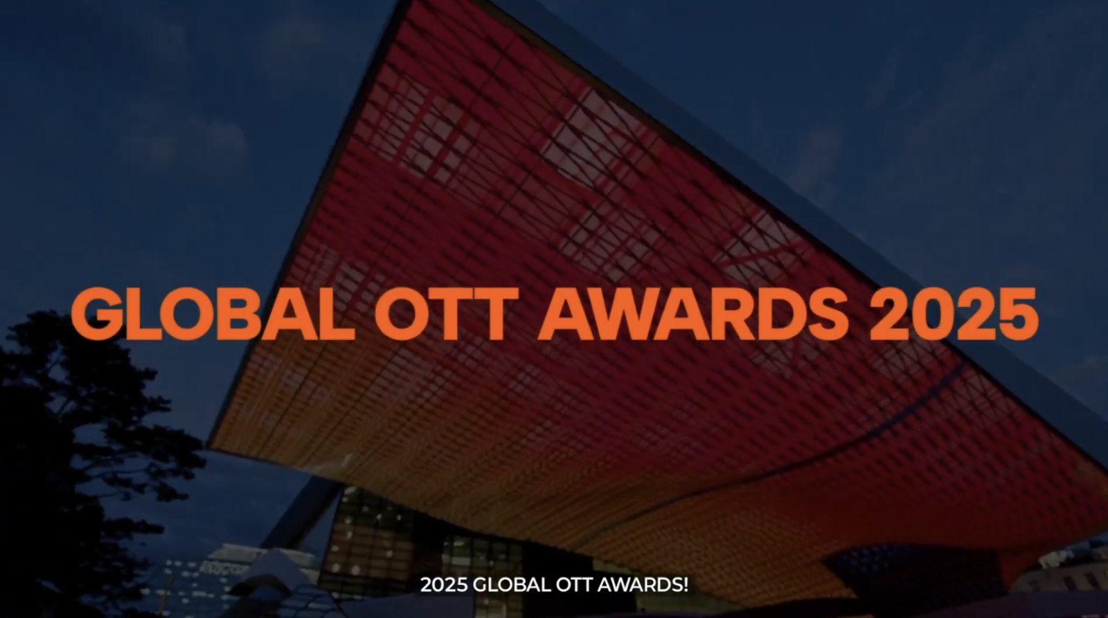 GLOBAL OTT AWARDS 2025。翻攝국제스트리밍페스티벌 YouTube