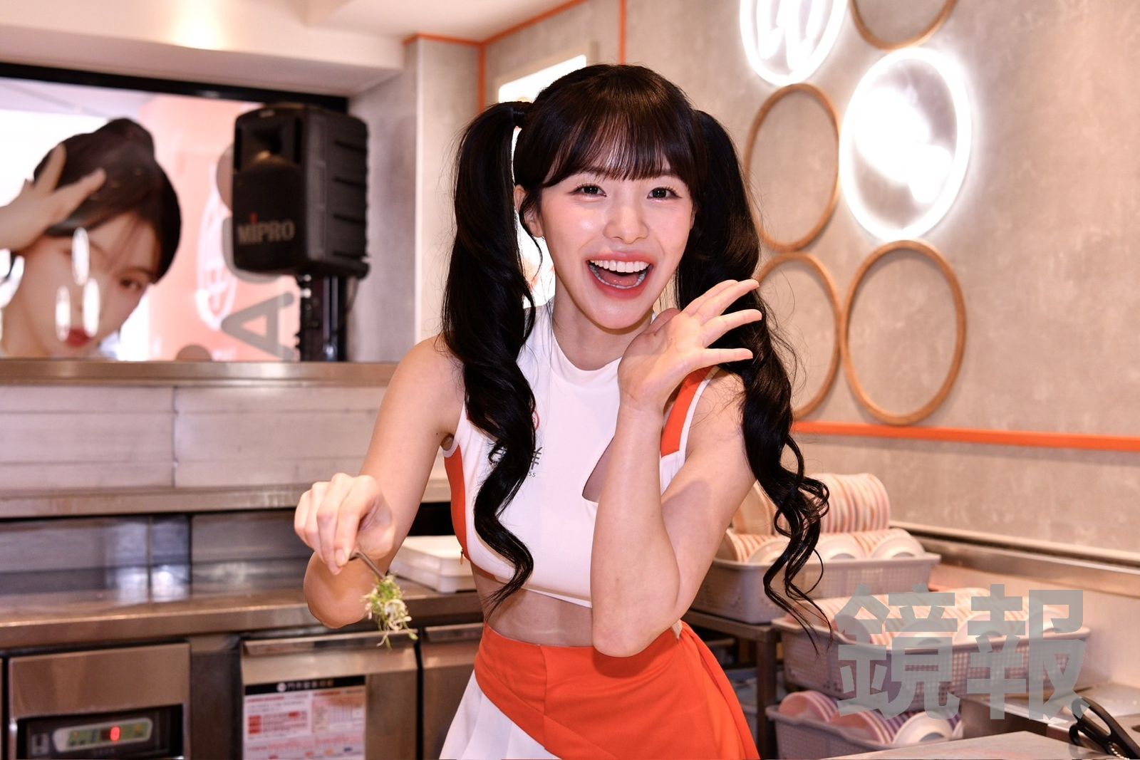 李多慧做壽司。李智為攝