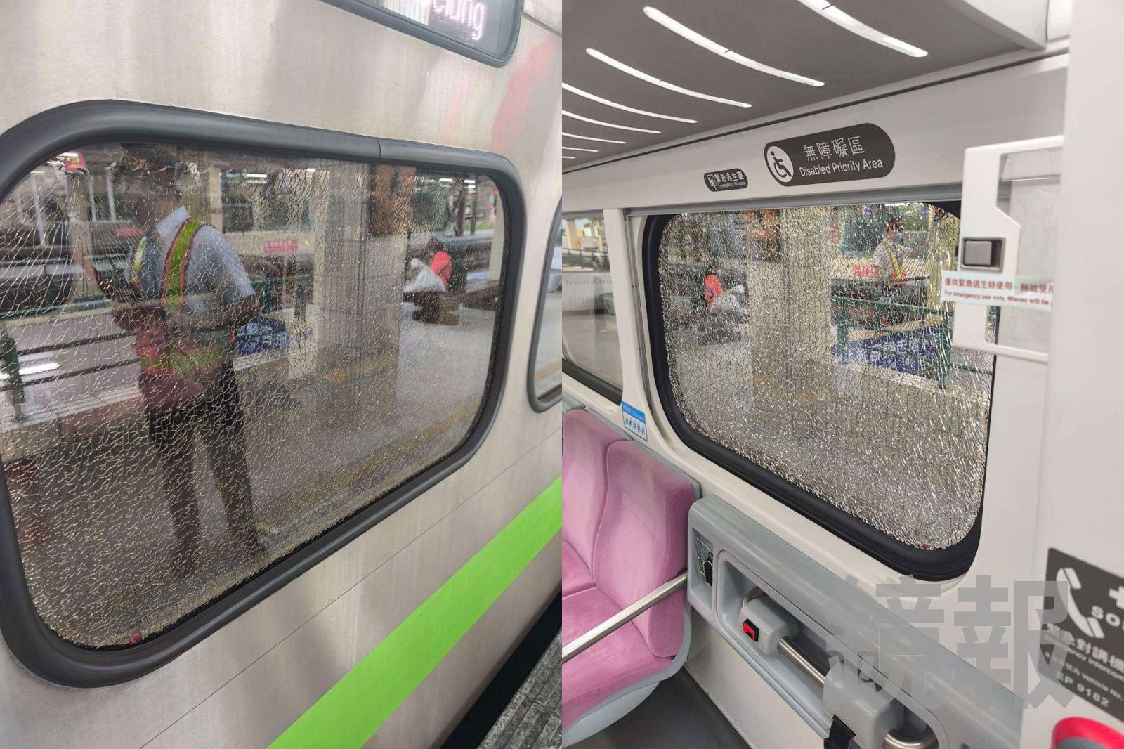 心情不好就開砸?她搭火車持「破窗錘」砸車窗 網轟:模擬逃生?