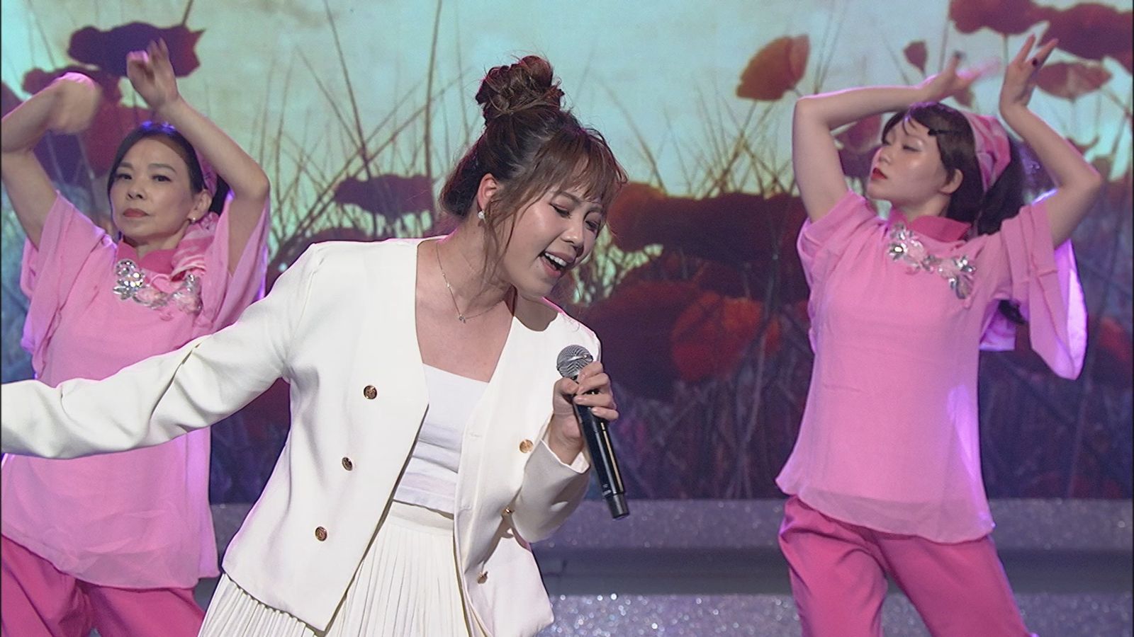 吳美琳演唱實力獲評審好評。中視提供