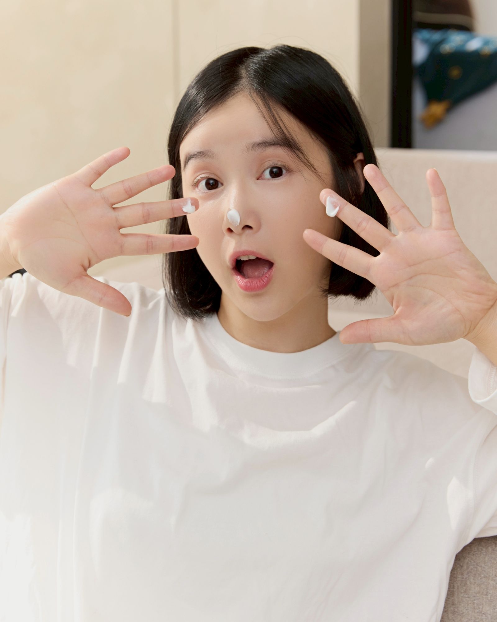 李佳穎進行「無香生活」後,順利懷孕。Derma丹麥德瑪提供