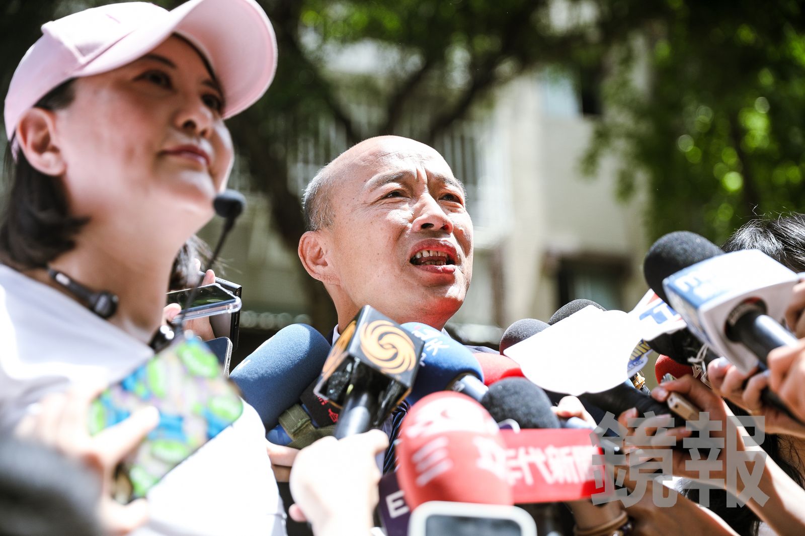 口誤？韓國瑜陪掃街高喊「國民黨大失敗」　過來人王鴻薇反應曝光