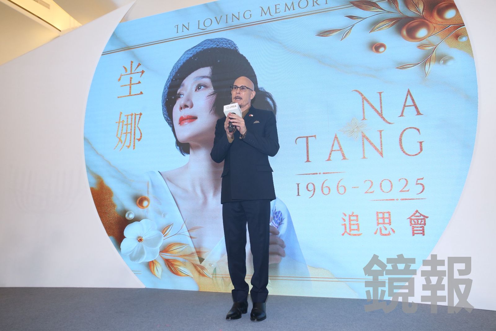 薛智凱分享坣娜生前所說的話。董孟航攝