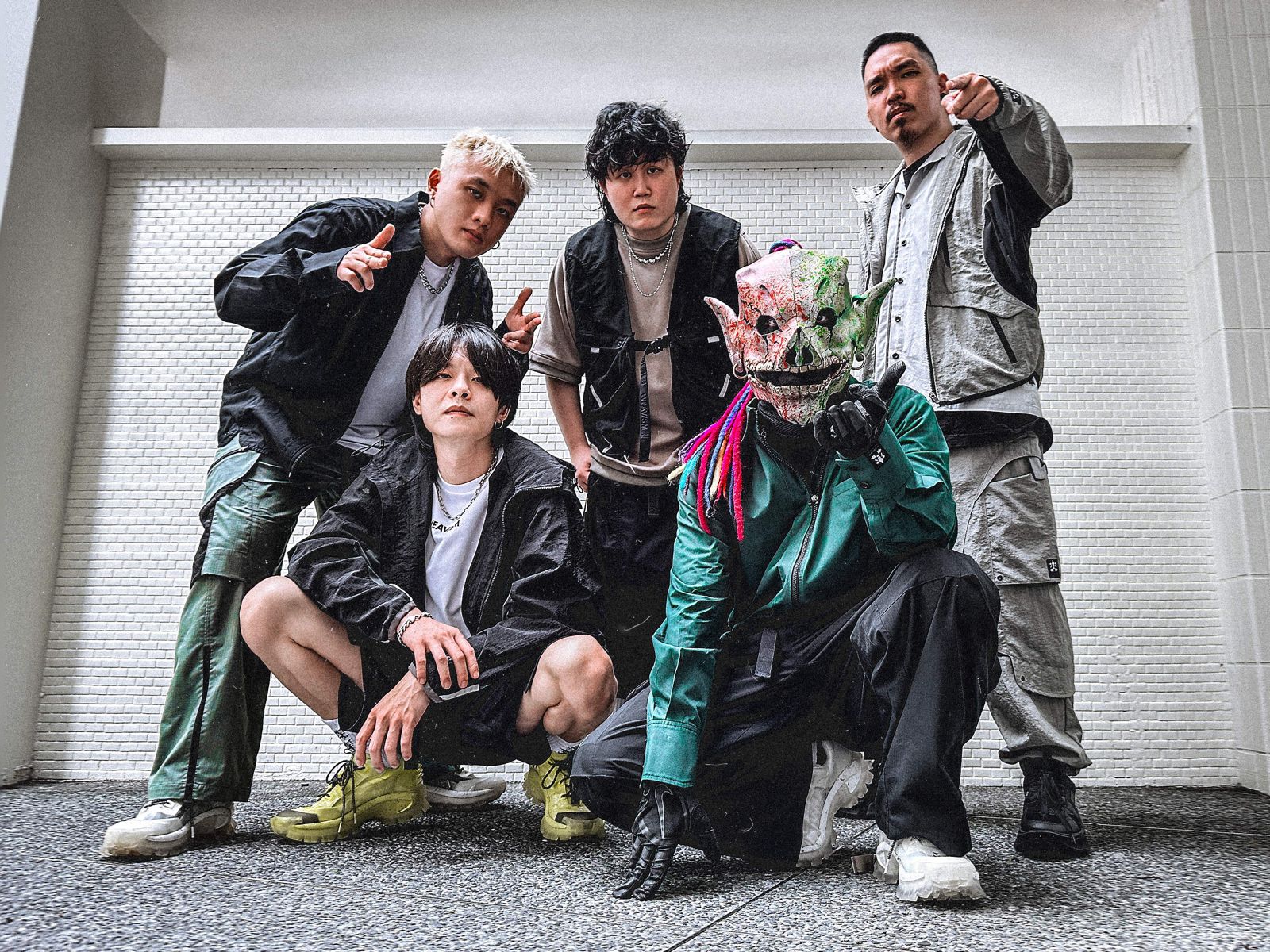 血肉果汁機將轟炸浪人祭的舞台。笨道策展提供