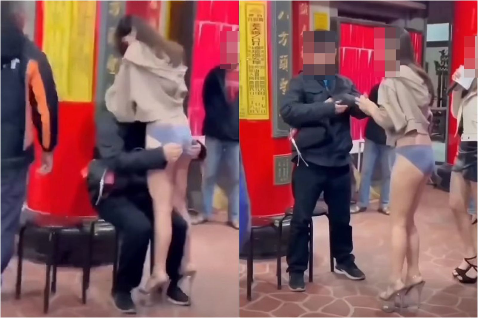 男子給辣妹「洗面奶」後還付了100元小費。圖/翻攝自FB/爆漿2公社