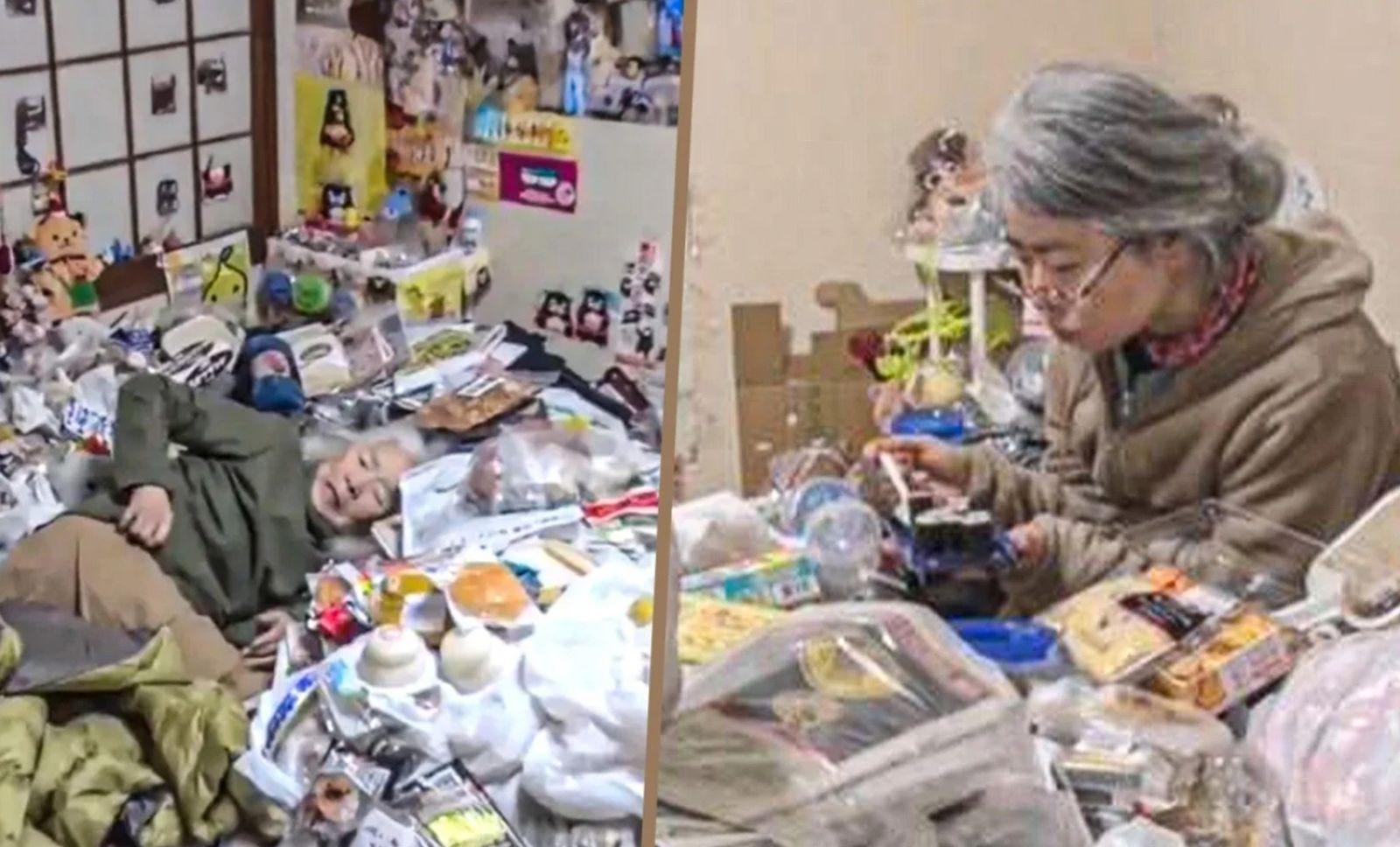 母女當房東、月收8萬「卻住垃圾屋」！客廳堆滿過期食物「躺雜物入睡」心酸內幕曝