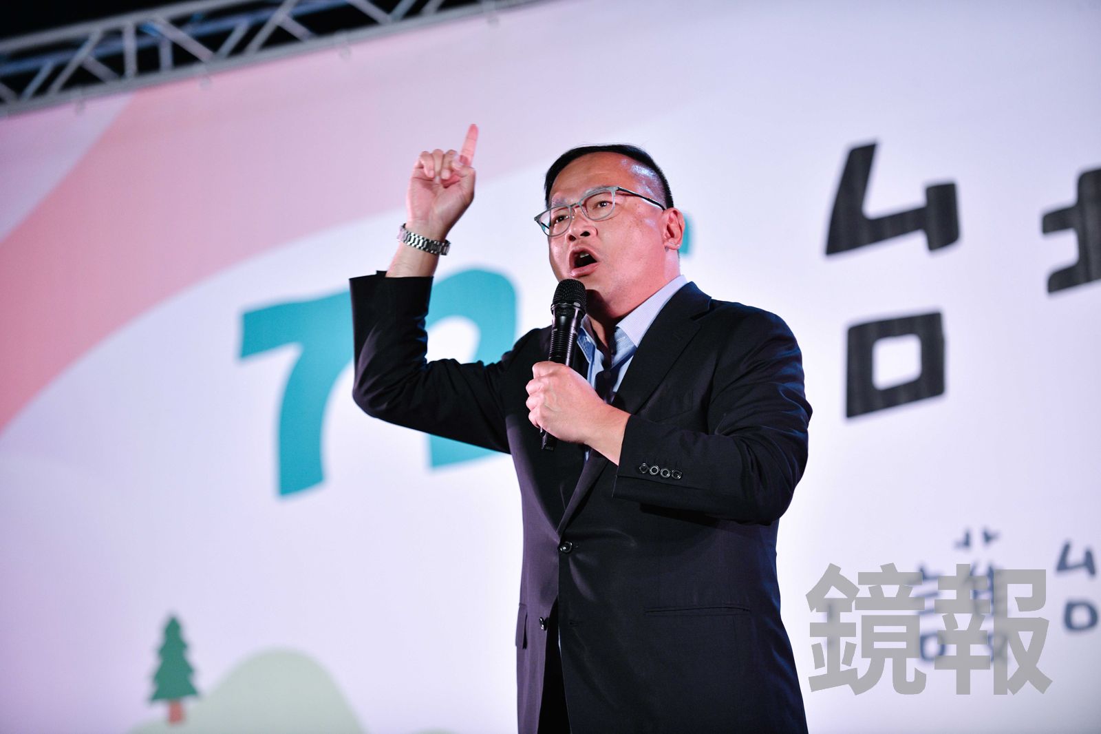 王義川在節目上失言。圖／攝影李智為