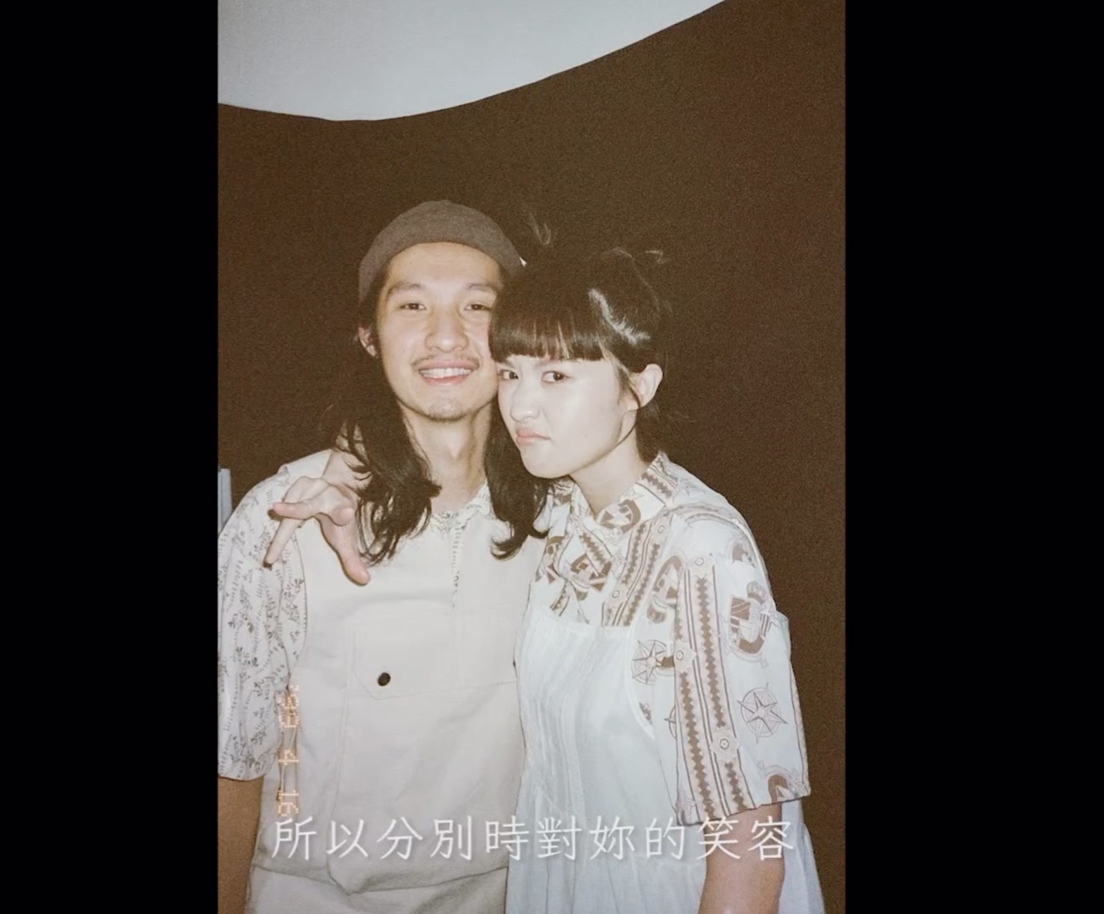 荔枝兒老公製作的影片,每一幀都充滿的對老婆的愛。翻攝Instagram @hehehaha1989