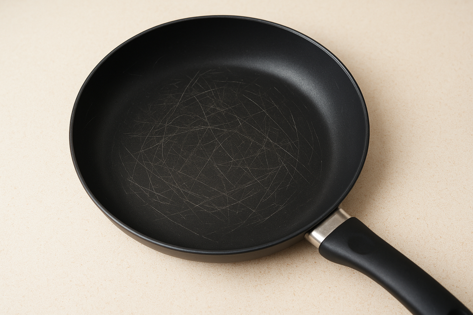 家裡刮花的不沾鍋別再用！醫師警告：肝癌、肝病風險升高