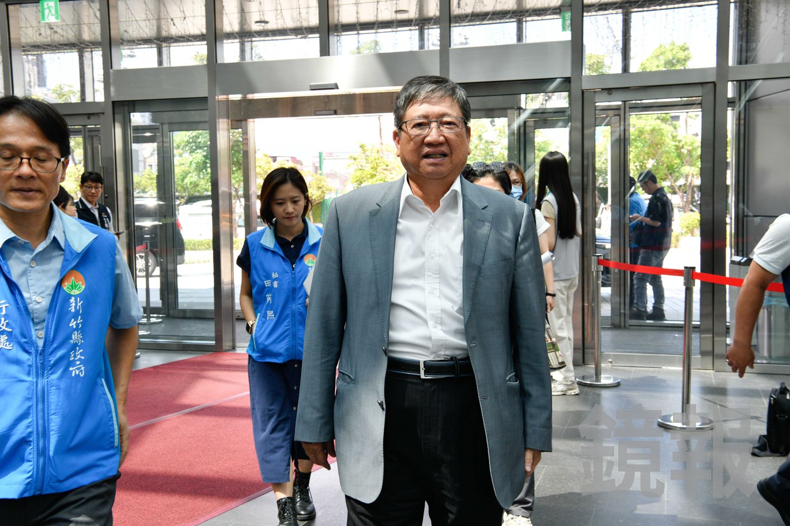 新竹縣長楊文科。圖/李智為攝