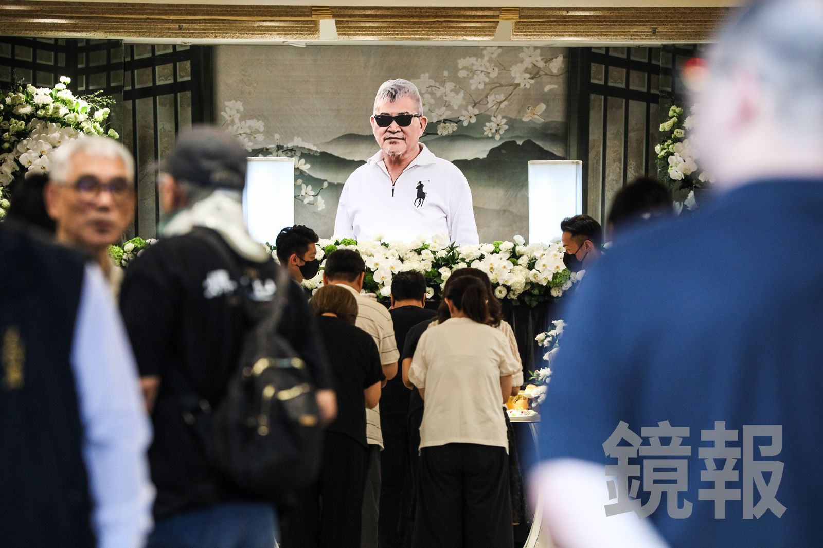吳功告別式。鄒保祥攝