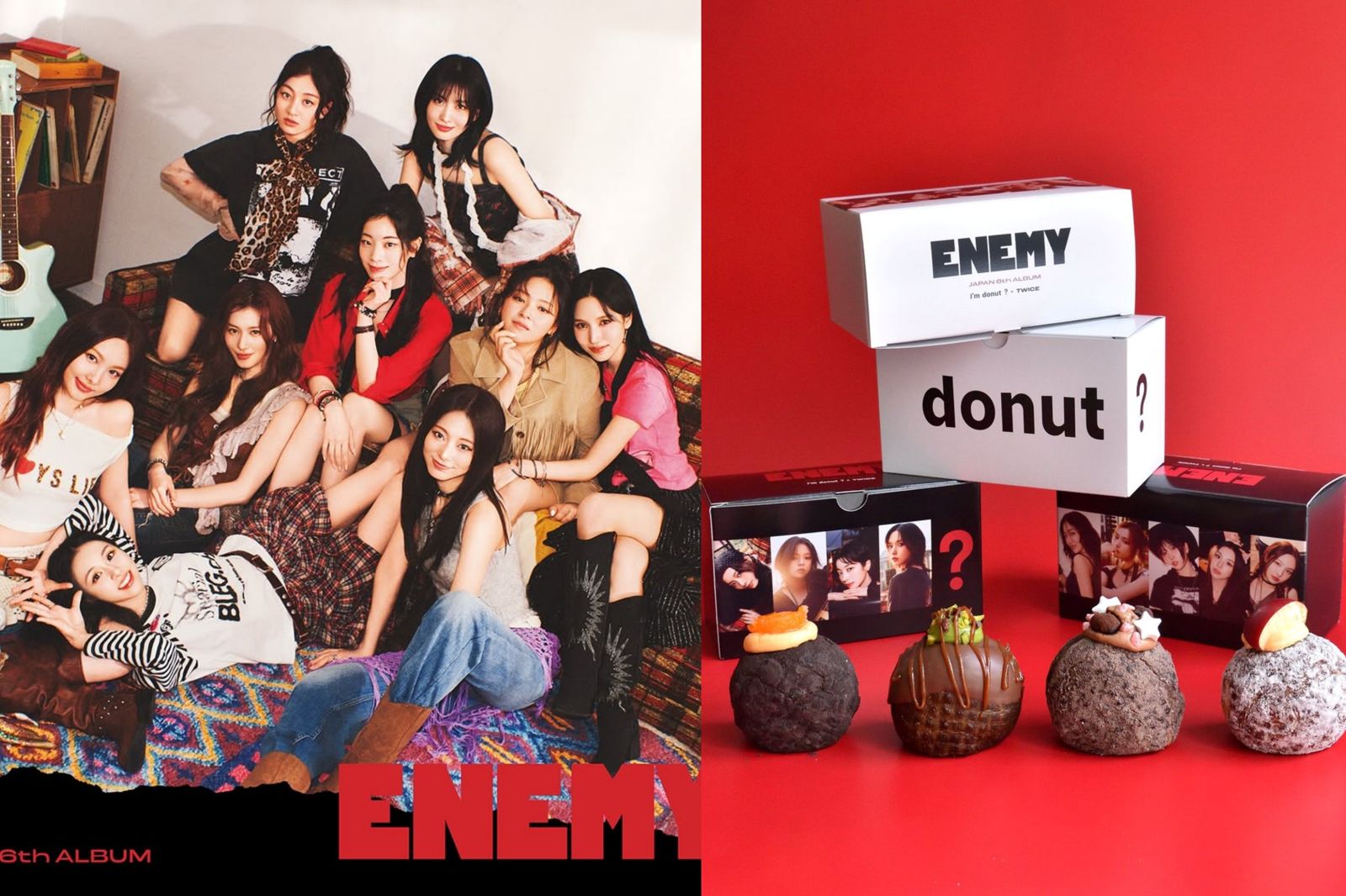 ONCE好忙！TWICE聯名I'm donut？　歌迷不只搶票還要搶甜甜圈