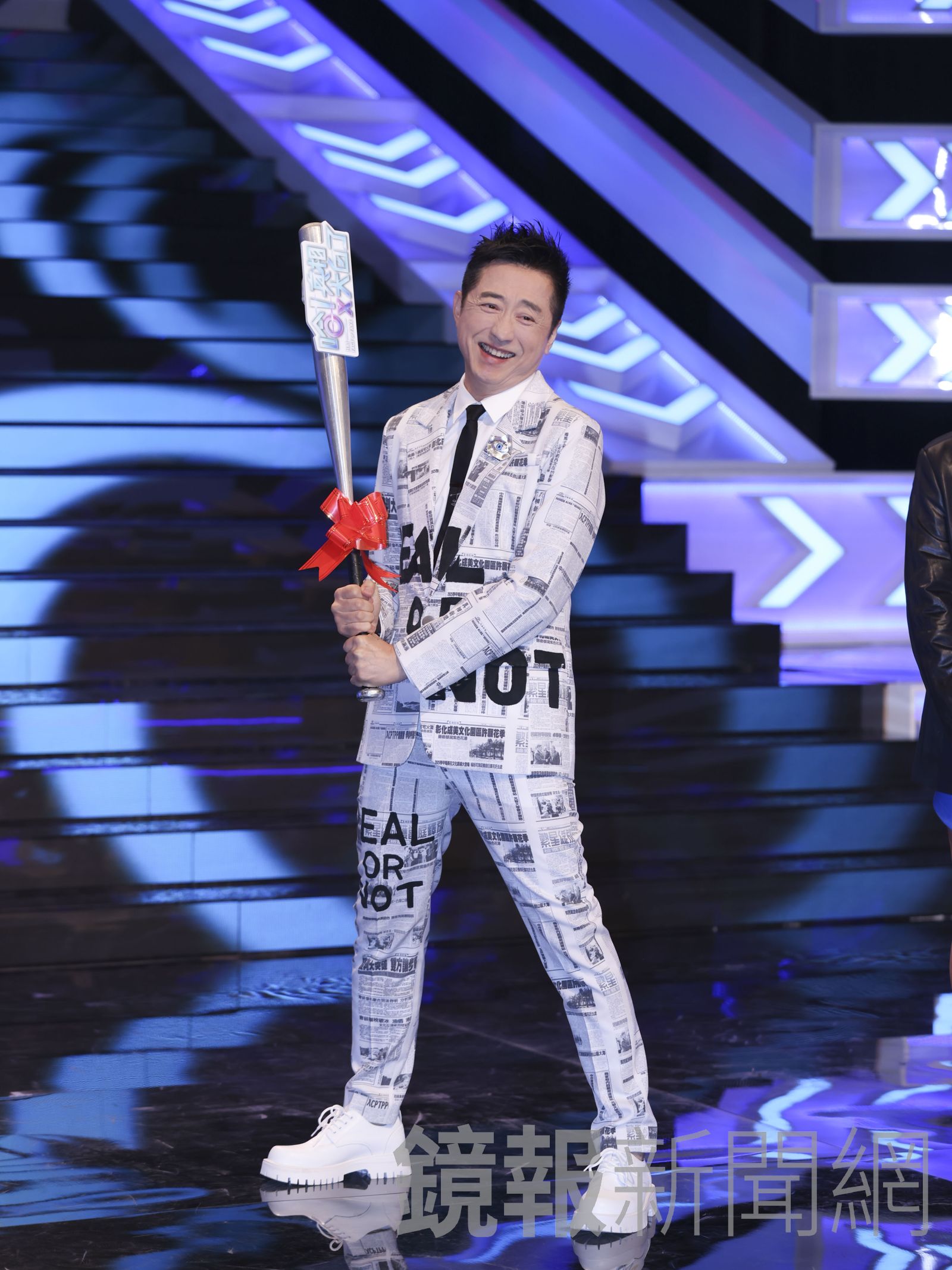 《哈!真相大白了》主持人哈林。劉耀勻攝