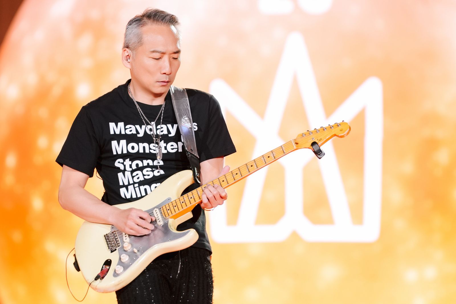 五月天石頭近年飽受腰傷之苦,還罕見曾缺席演出。圖/相信音樂