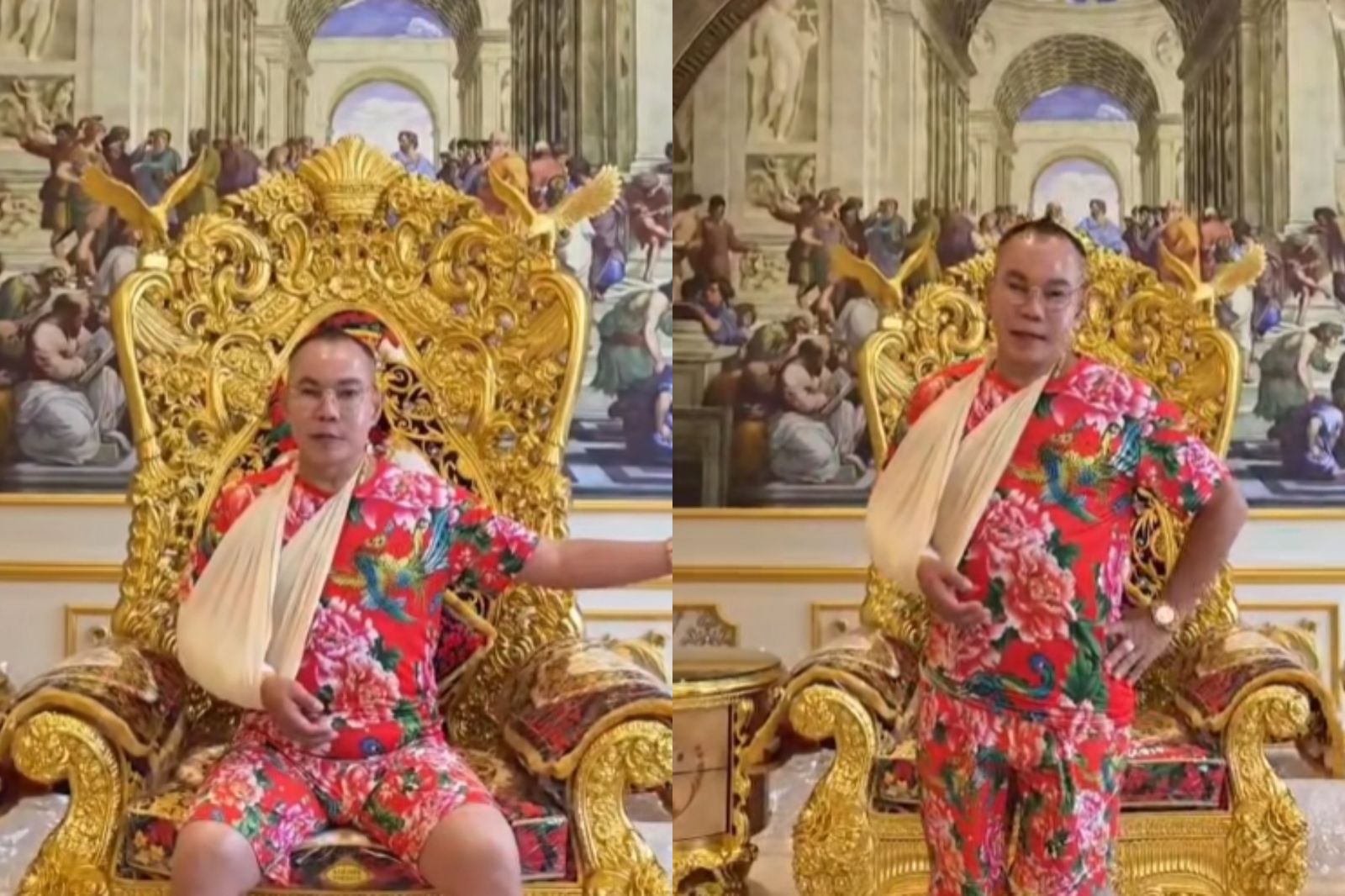 「吊車大王」出事了!右手骨裂、腳破皮 嘆:要服老