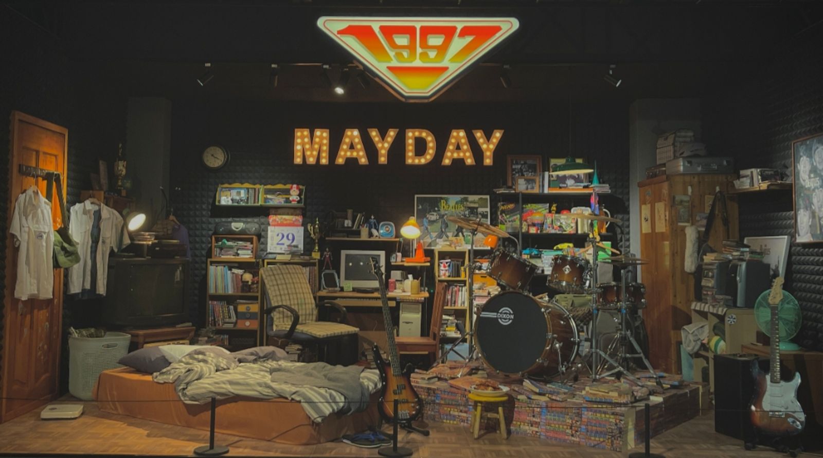 MAYDAYLAND裝置。相信音樂提供