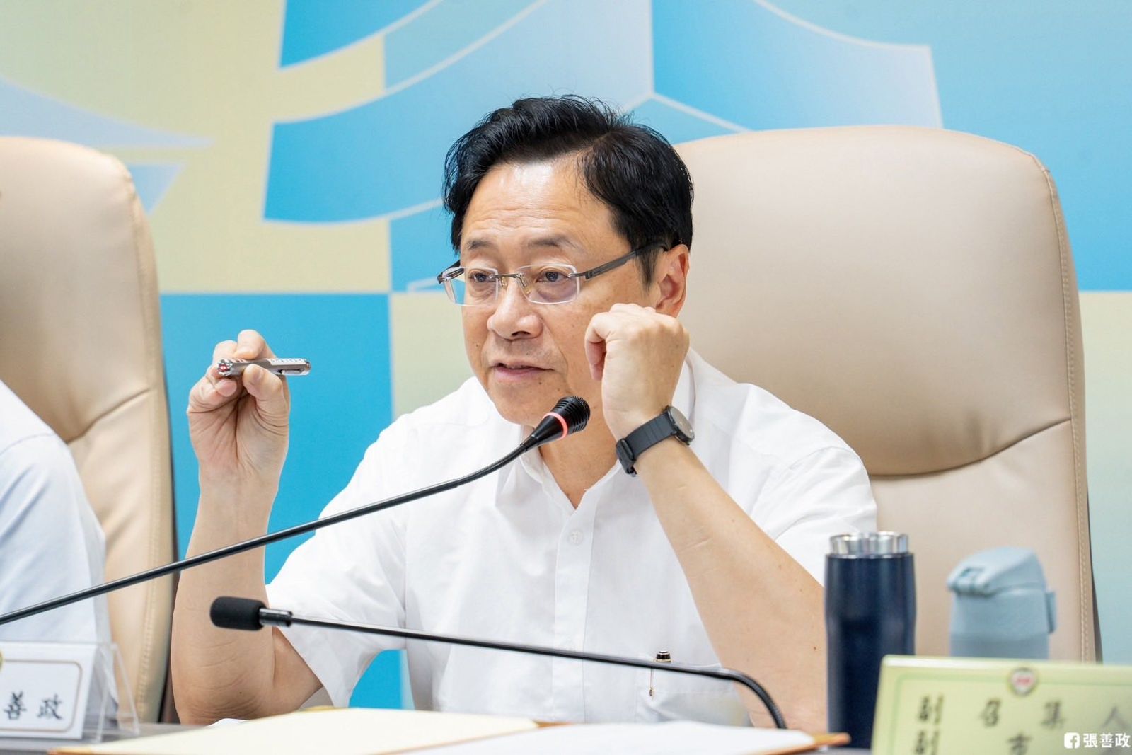 桃園市長張善政。圖/翻攝自張善政臉書