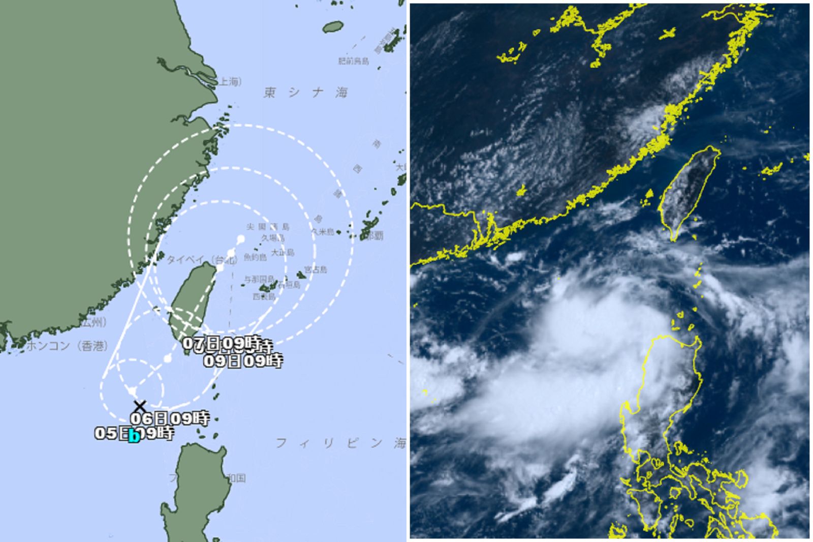 先別管大地震　颱風丹娜絲有望24小時內生成！日本預測「貫穿台灣」