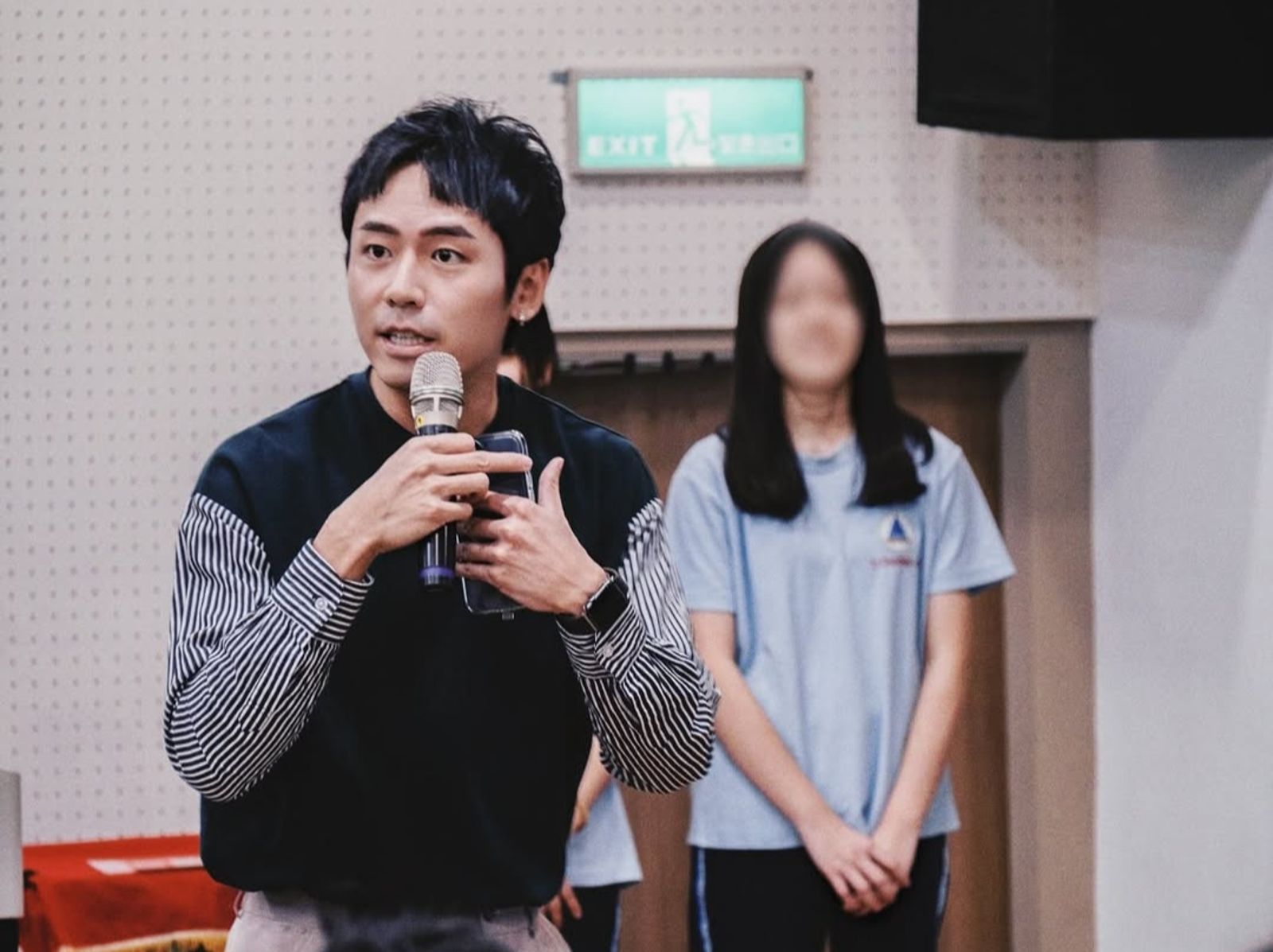 張瑞夫從演講中獲得許多反饋的力量。翻攝張瑞夫IG