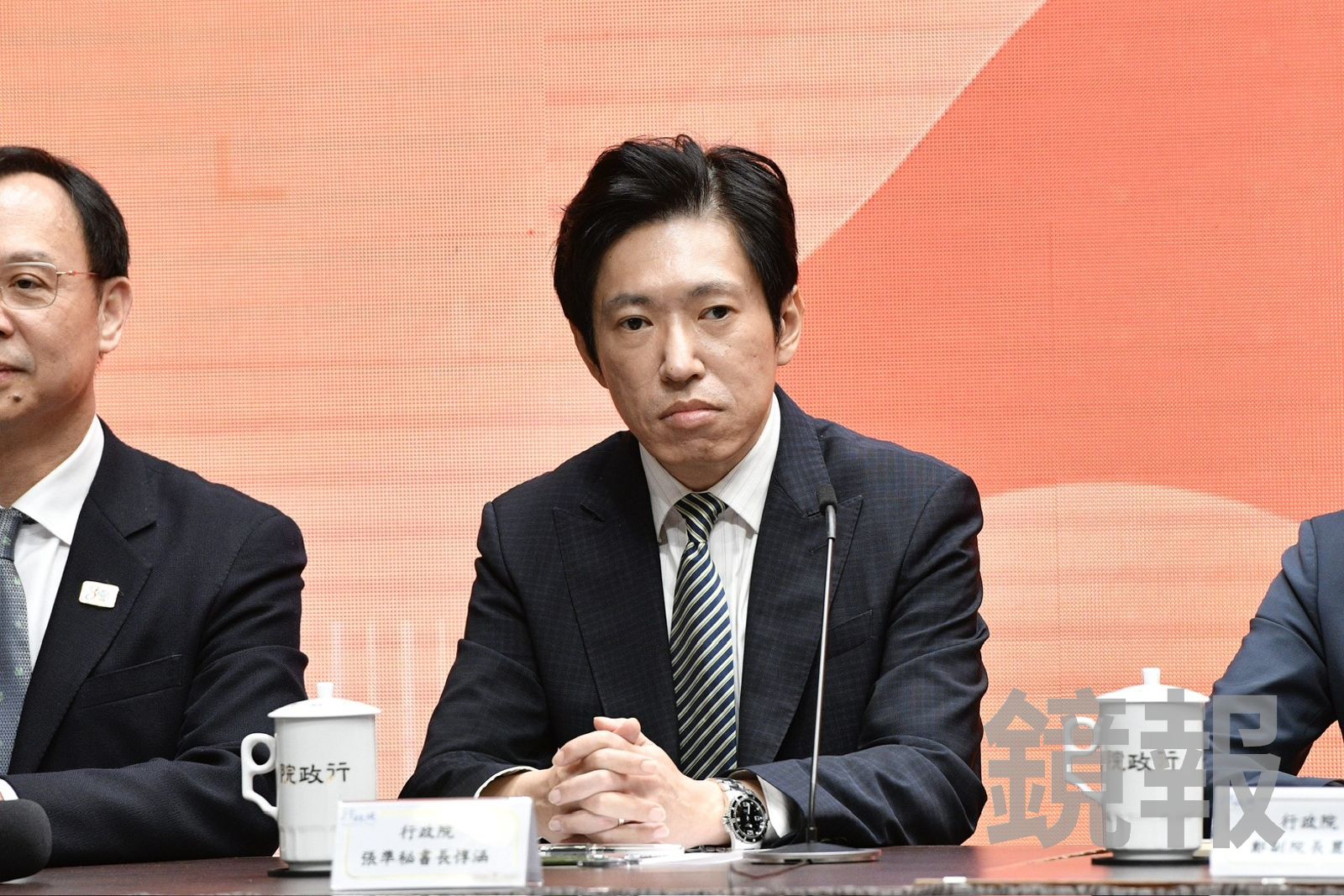 準行政院秘書長張惇涵。(圖/李智為攝)