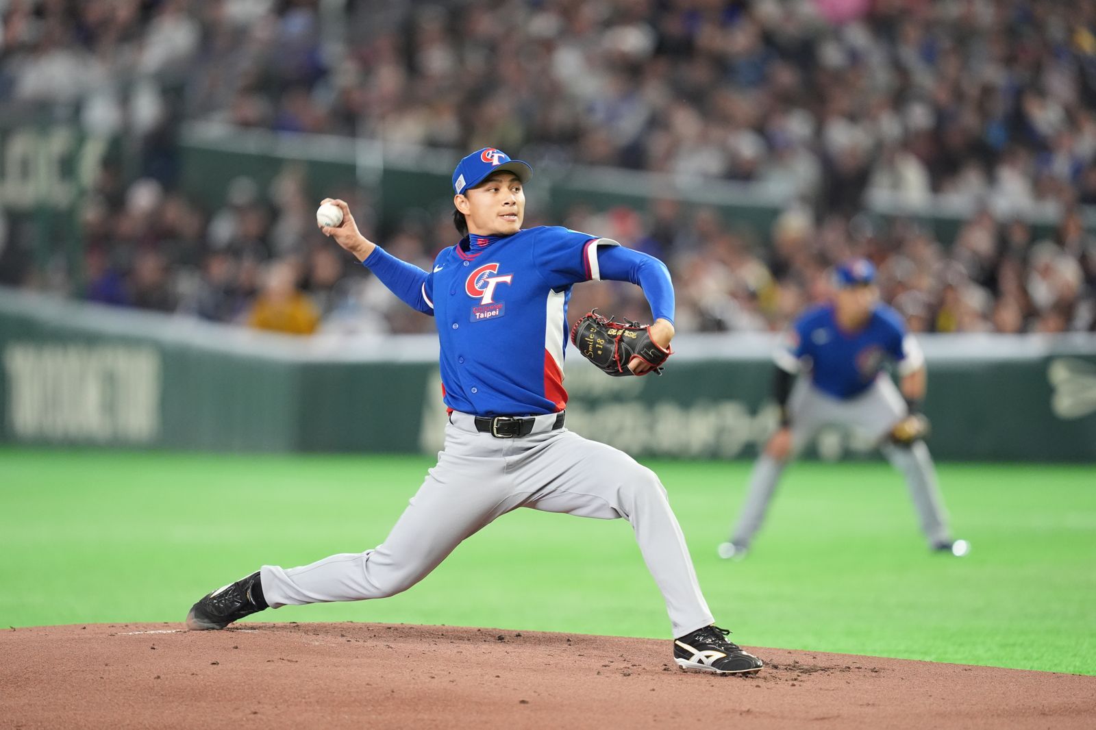 徐若熙4局好投退場！陳柏毓挨轟兩分砲　台灣隊0比2落後