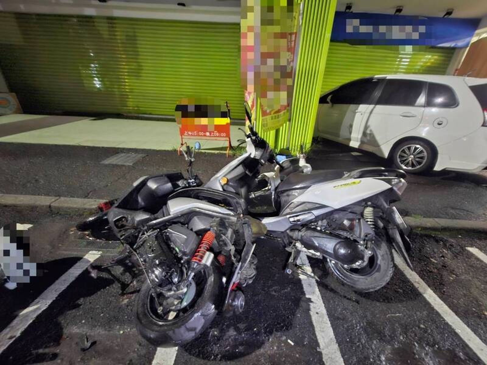 酒駕逆向像打保齡球!宜蘭男「1撞7機車」肇逃下場慘了