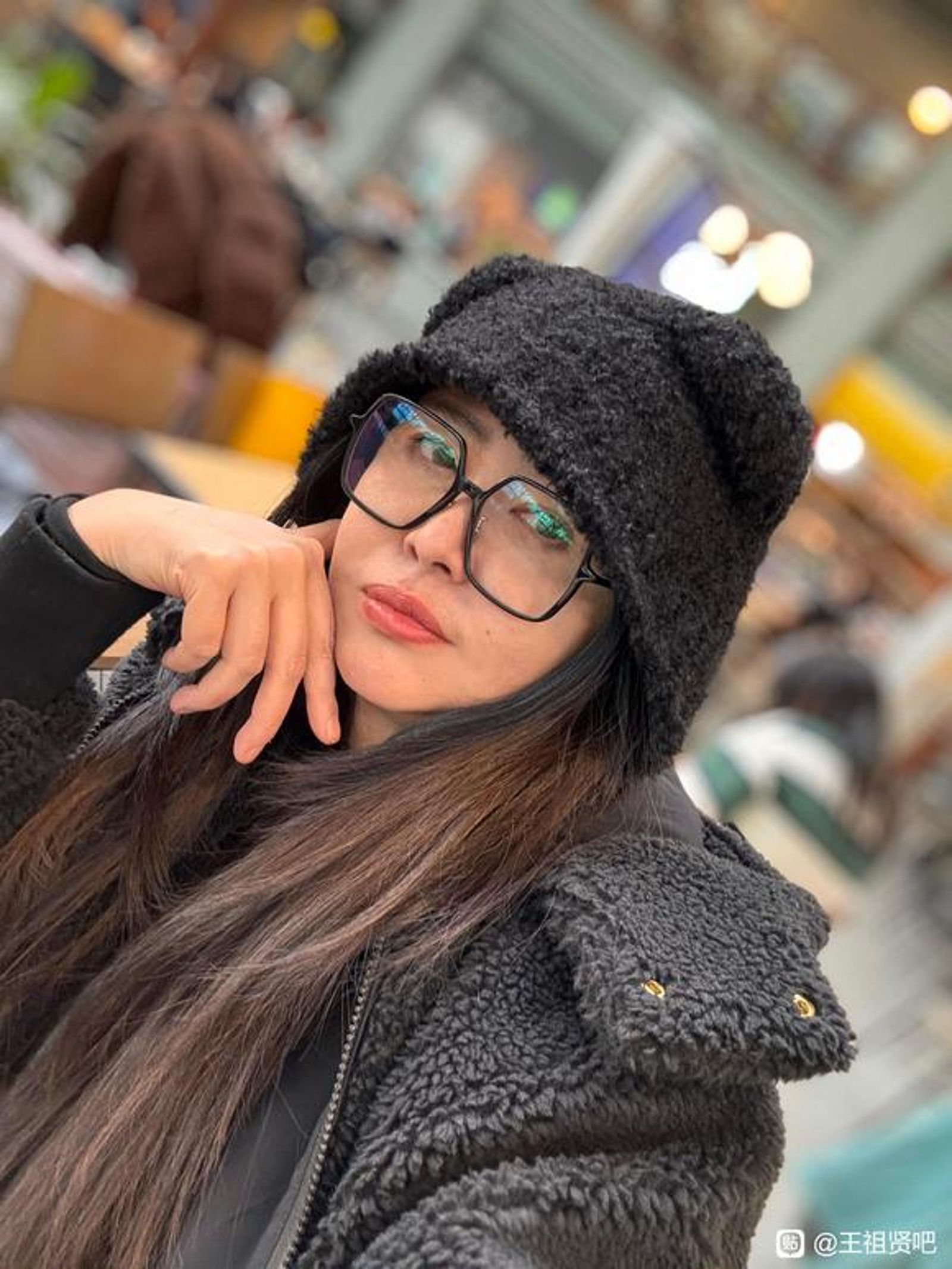 王祖賢狀態宛如少女。圖/翻攝自百度貼吧