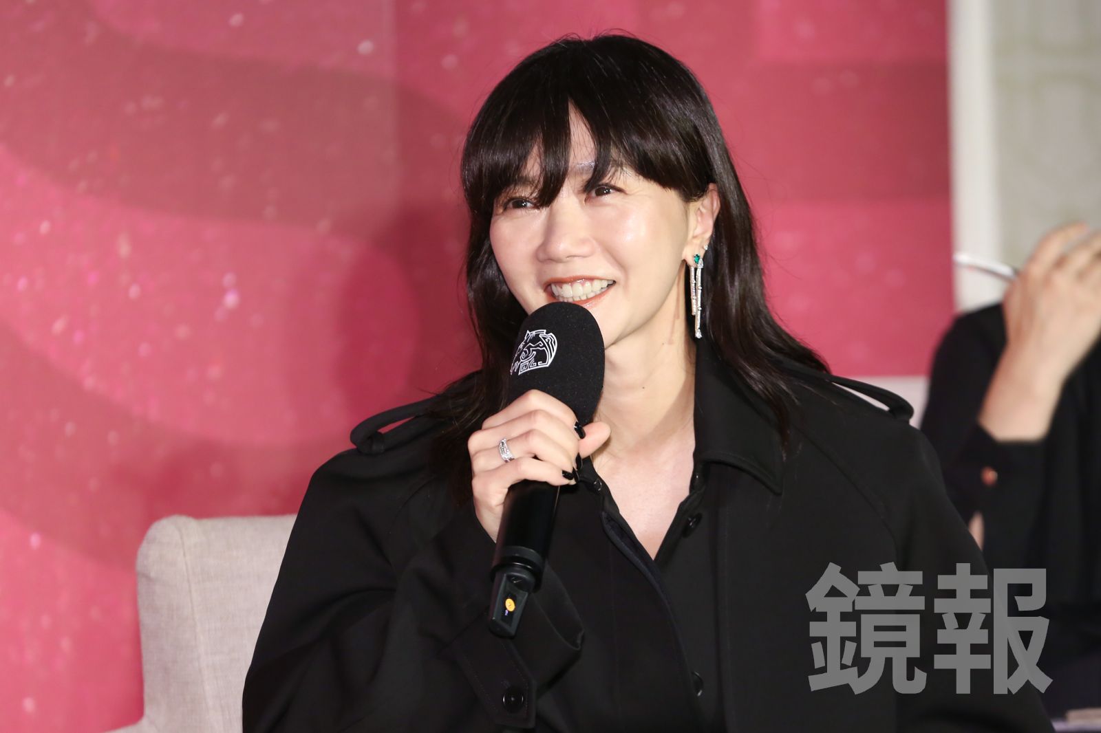 裴斗娜表示對於台灣美食超期待。李鍾泉攝