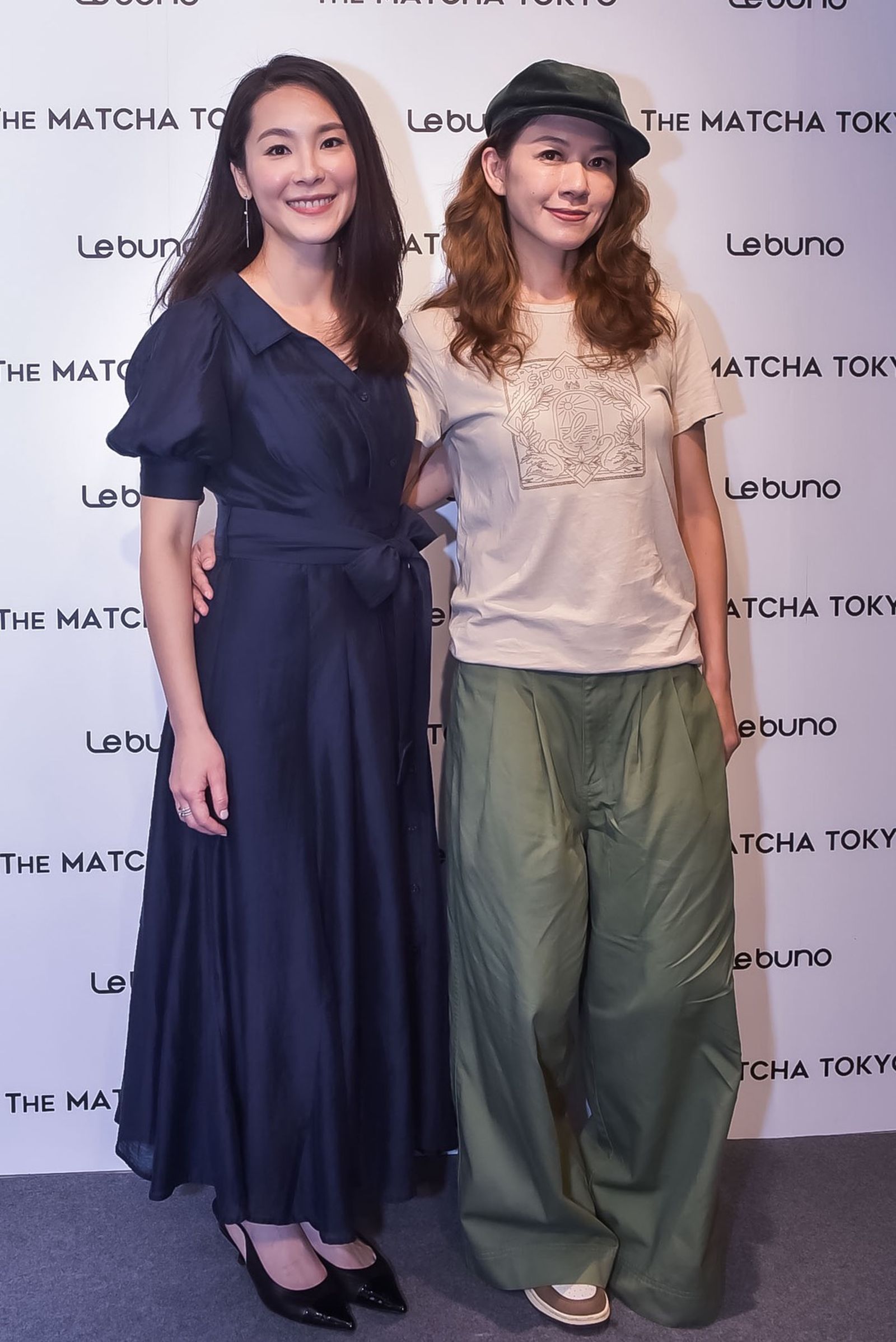 「七朵花」小潔（左）和饅頭（右）合體。吳昕蓓拍攝