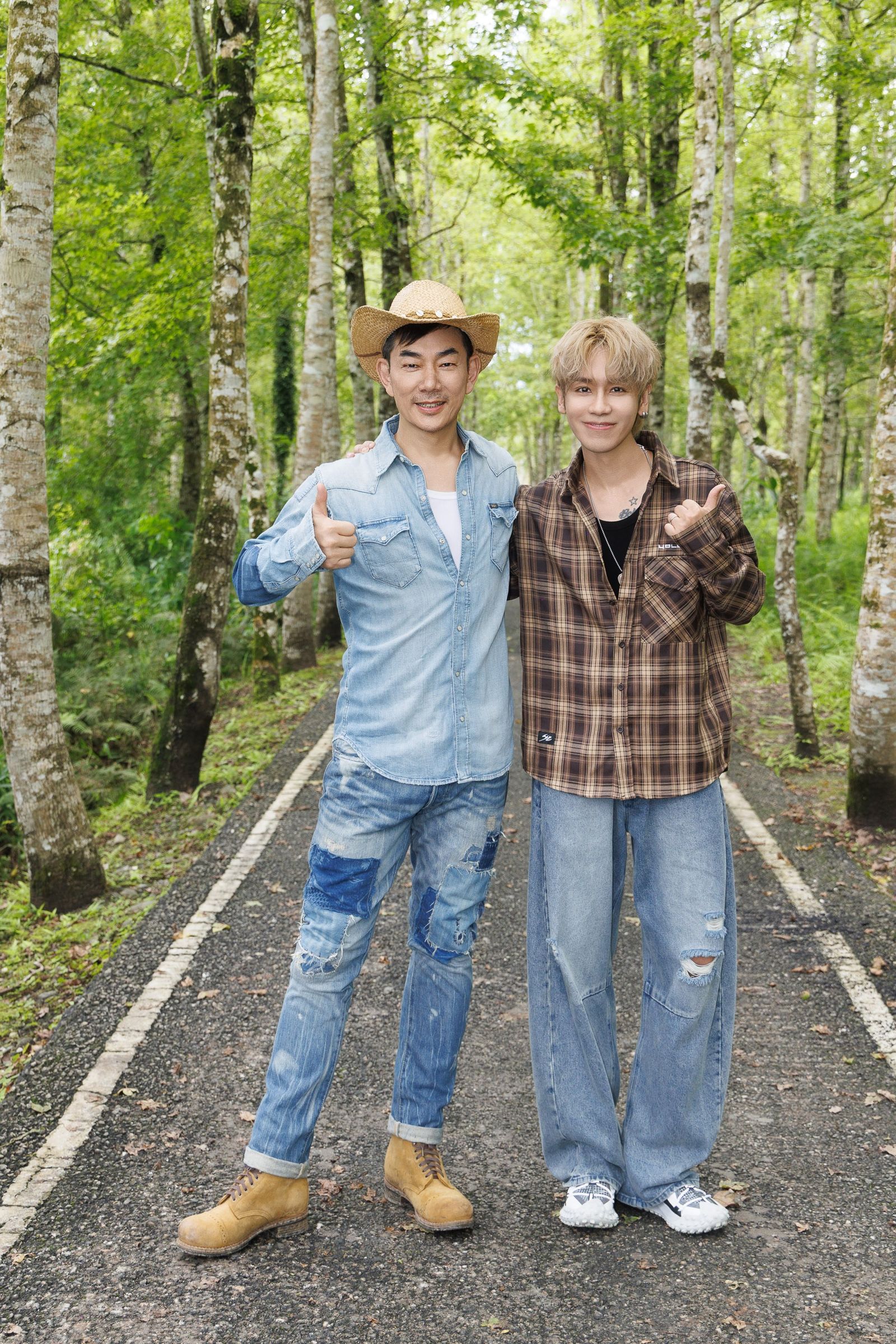 任賢齊攜手鼓鼓赴花蓮拍攝MV。相信音樂提供