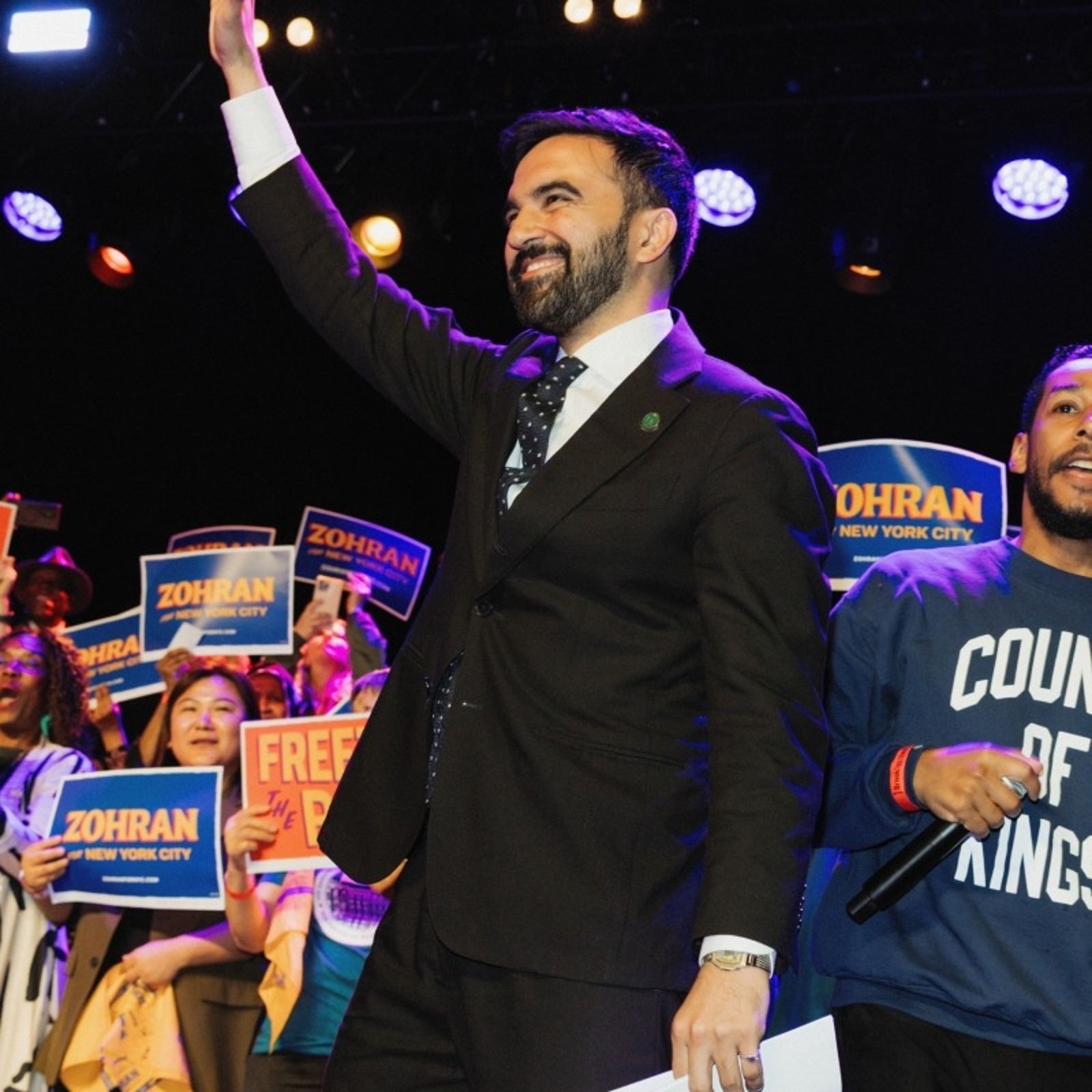 佐蘭．馬姆達尼（Zohran Mamdani）4日當選紐約市市長。圖／翻攝自Zohran Kwame Mamdani臉書