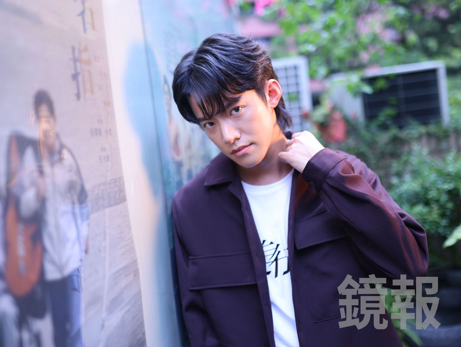 余杰恩在《進行曲》中年紀最小卻飾演學長，陷入了「我好爛」的自我懷疑當中。劉耀勻攝