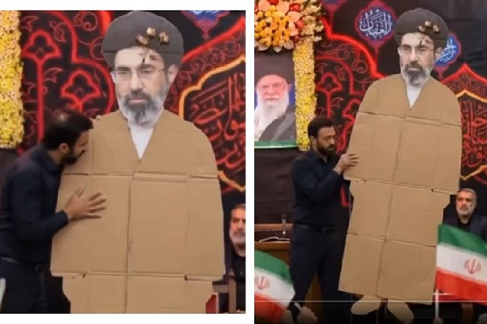 41J肉聲/伊朗新領導人竟是「紙板人」!本尊行蹤成謎 宣誓大會讓人傻眼