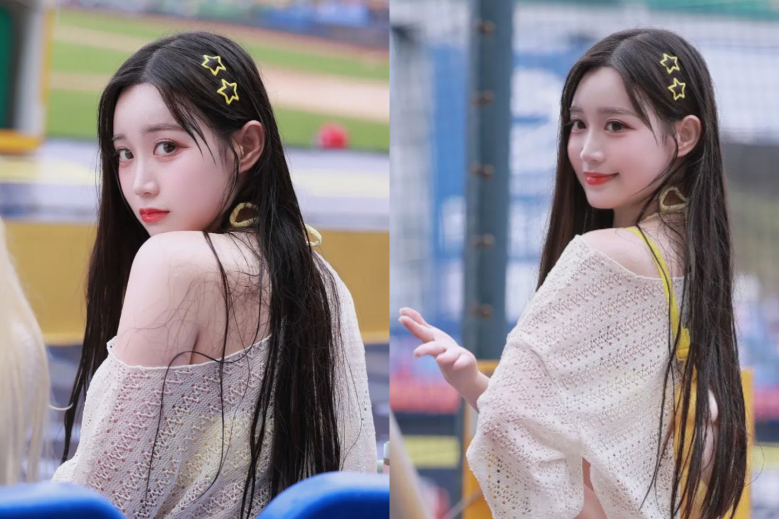 啦啦隊女神遭噴「不明液體」雙眼發紅　疑混入尿液粉絲氣炸了