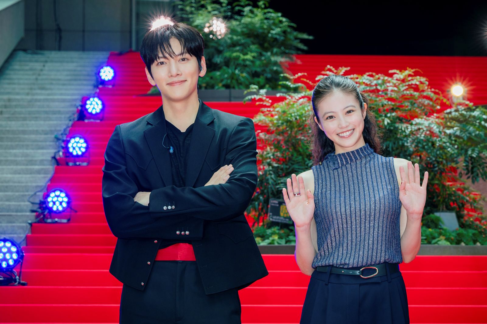 池昌旭(左)、今田美櫻在《莓好遇見你》相戀。圖/Disney+