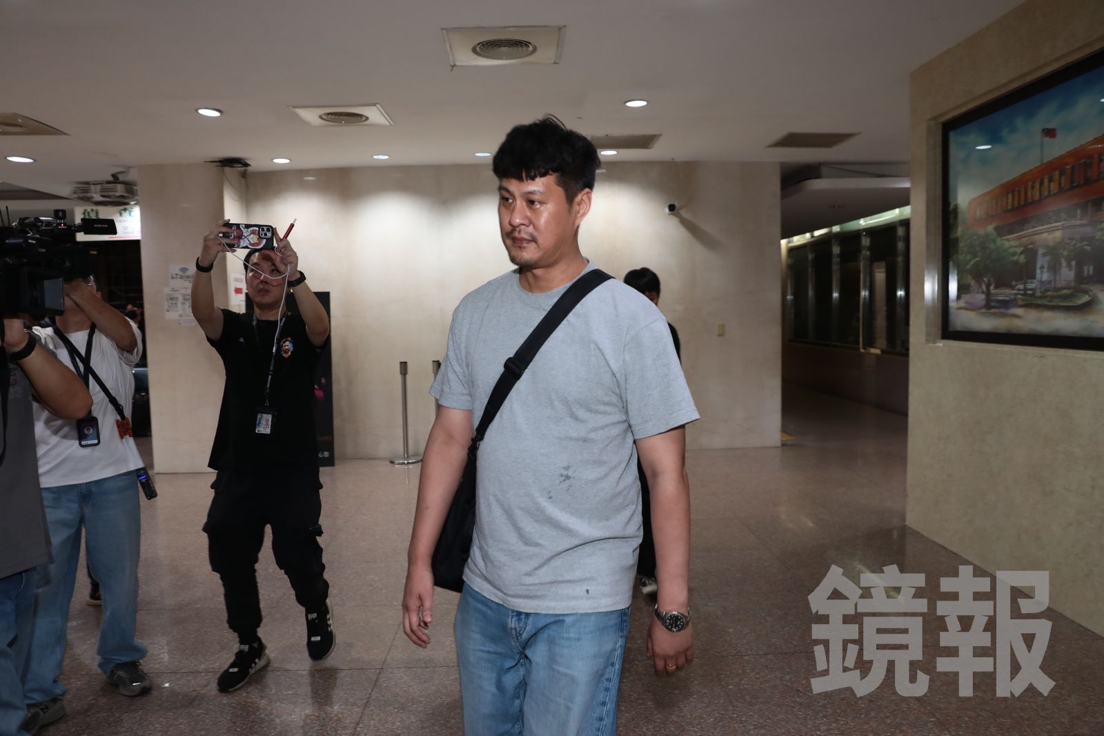 大安分局蔡姓小隊長。