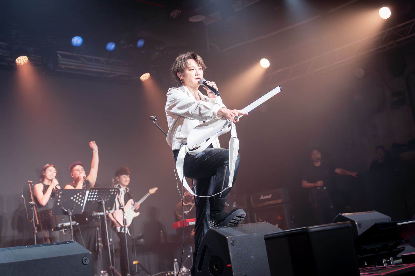 阿沁日前啟動巡演。 Goodnight App提供