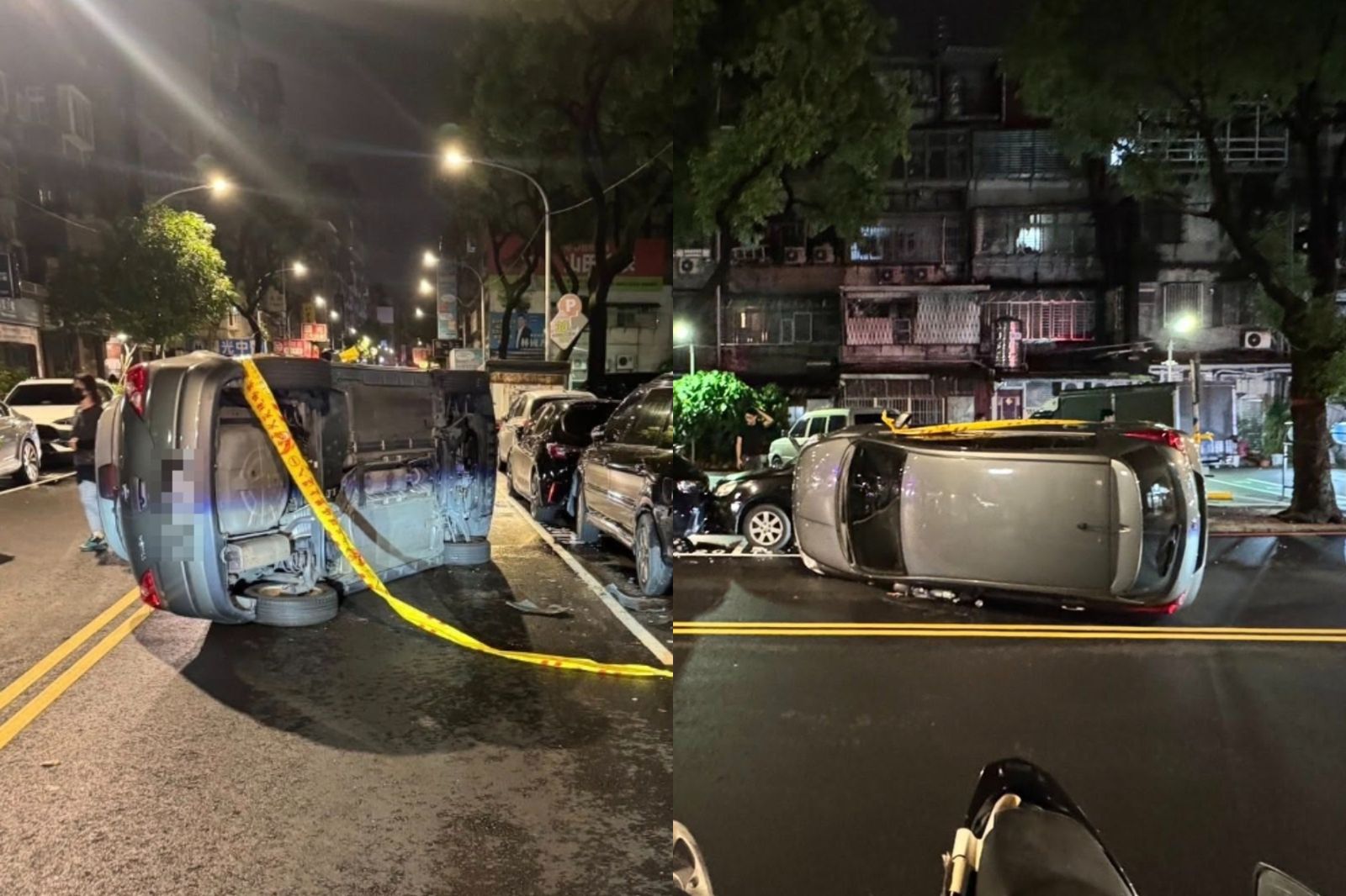 又是高齡駕駛！70歲婦蛇行「連撞兩車」翻覆　嗆聲：沒錢賠不然告我