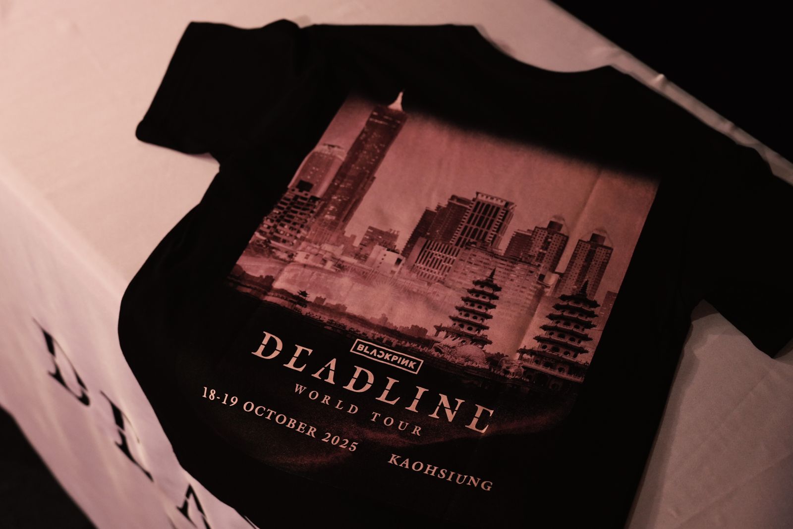 城市限定款周邊商品不可錯過。Live Nation Taiwan提供