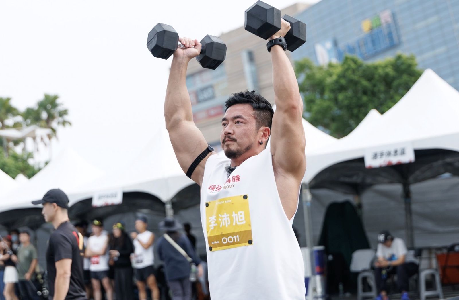 李沛旭回歸演藝圈!驚人肌肉震懾全場 連職籃球員都看傻眼