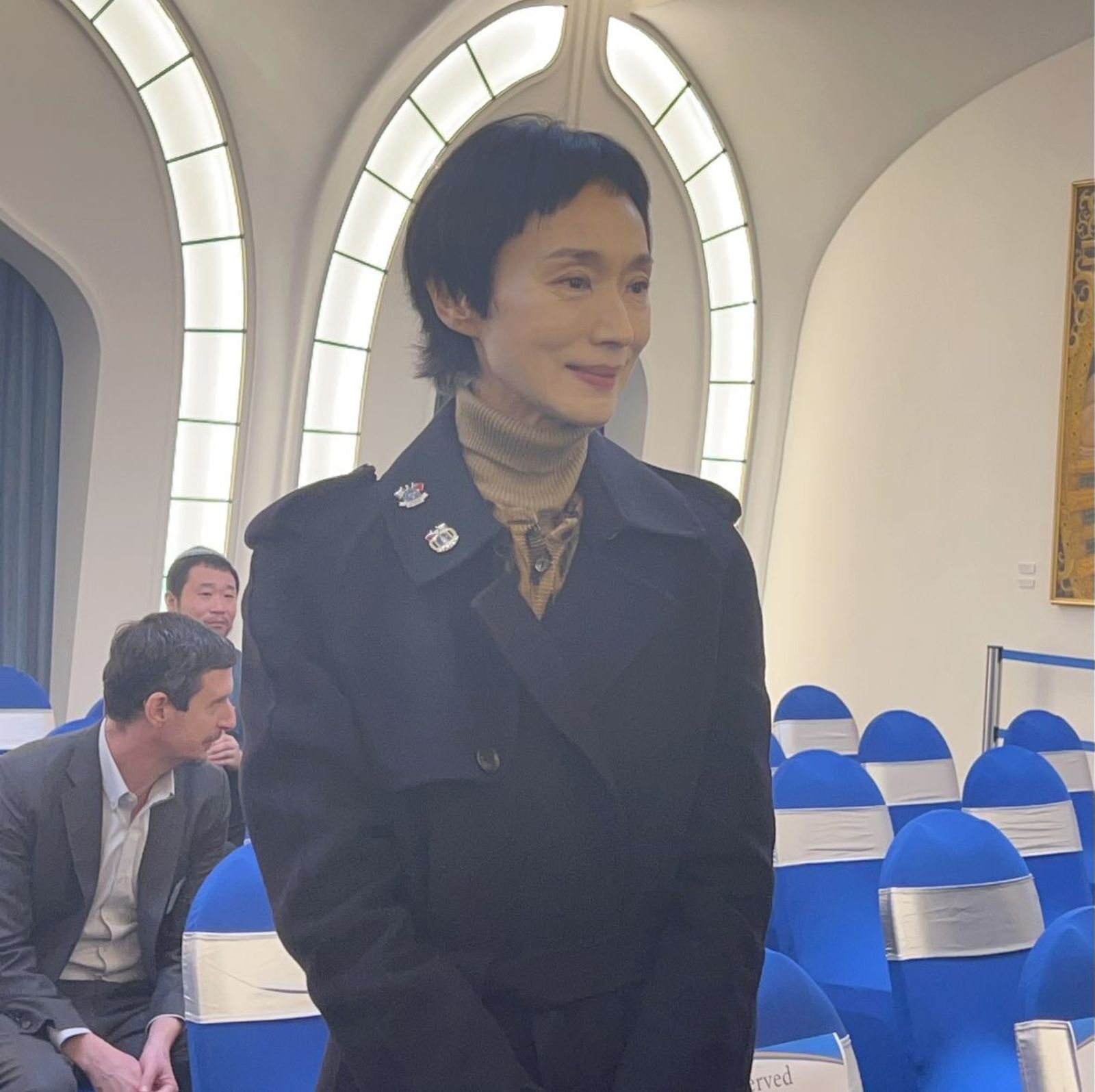 坣娜最後一則臉書貼文身影消瘦。翻攝Tang Yoga 坣娜的坣瑜伽臉書