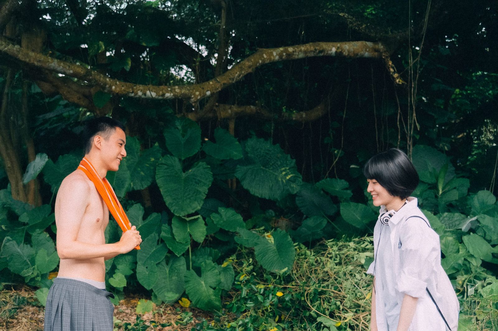 《POCKET》入圍金片子大賽一般獎,由宸頤與吳翰林詮釋一段青春戀情。柒月柒日電影有限公司提供