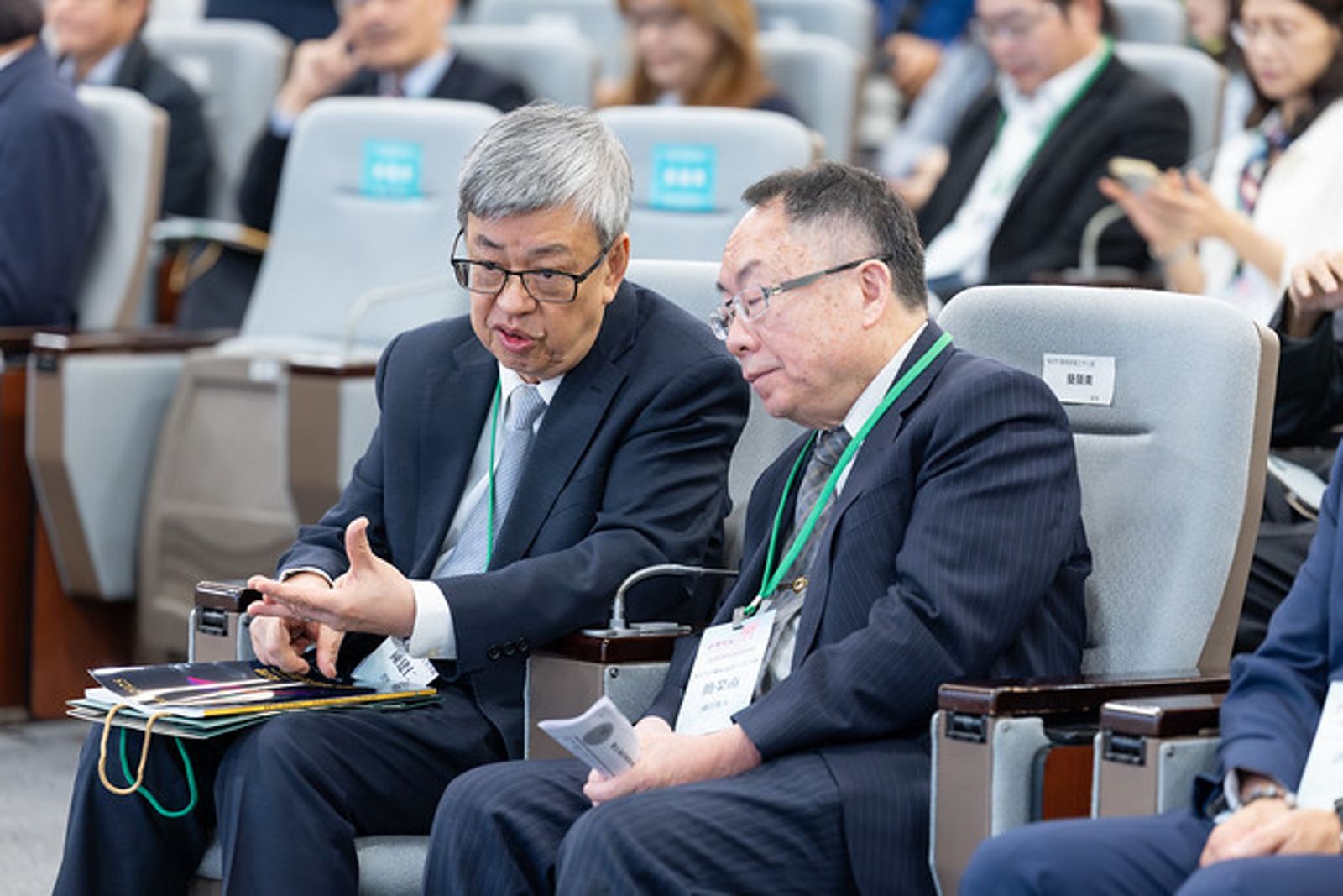 支持卓榮泰不副署？陳建仁：盼朝野合作「沈澱下來彼此溝通」