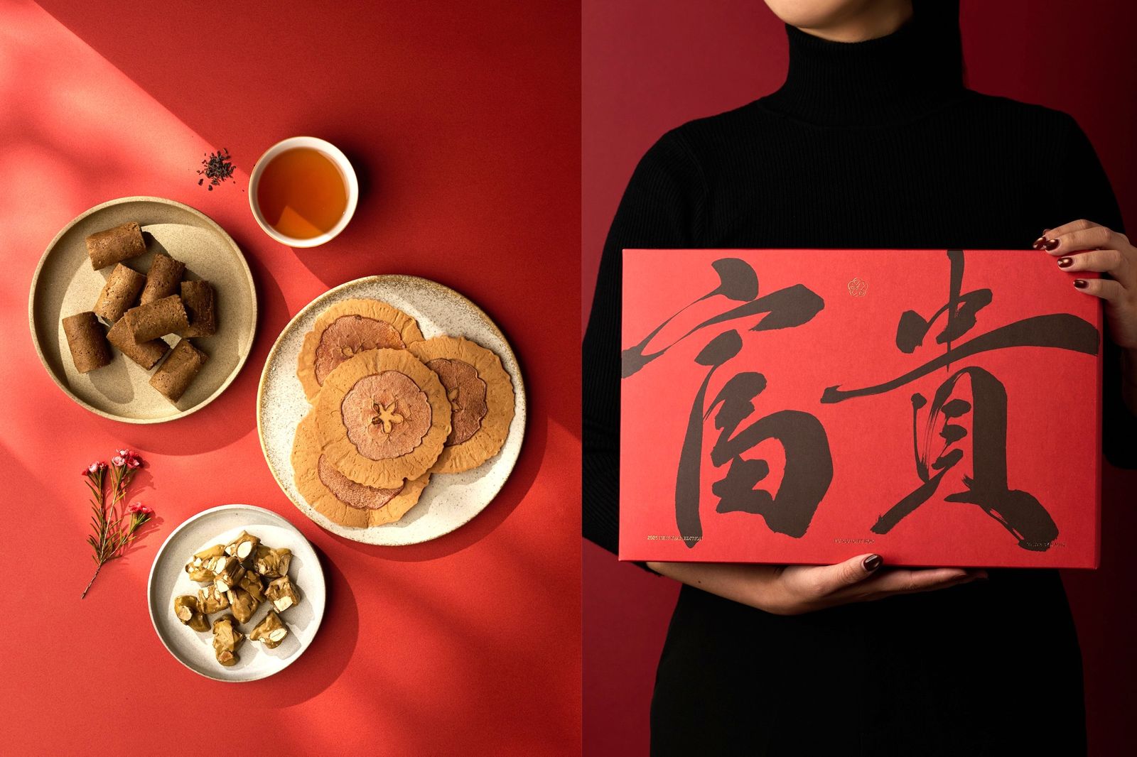 MMHG春節禮盒像藝術品！花形蘋果米餅美到捨不得吃