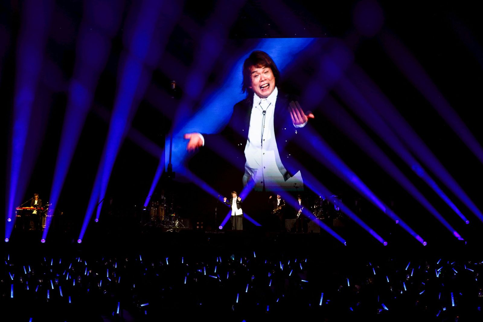 伍佰13日起在台北小巨蛋開唱。鄒保祥攝