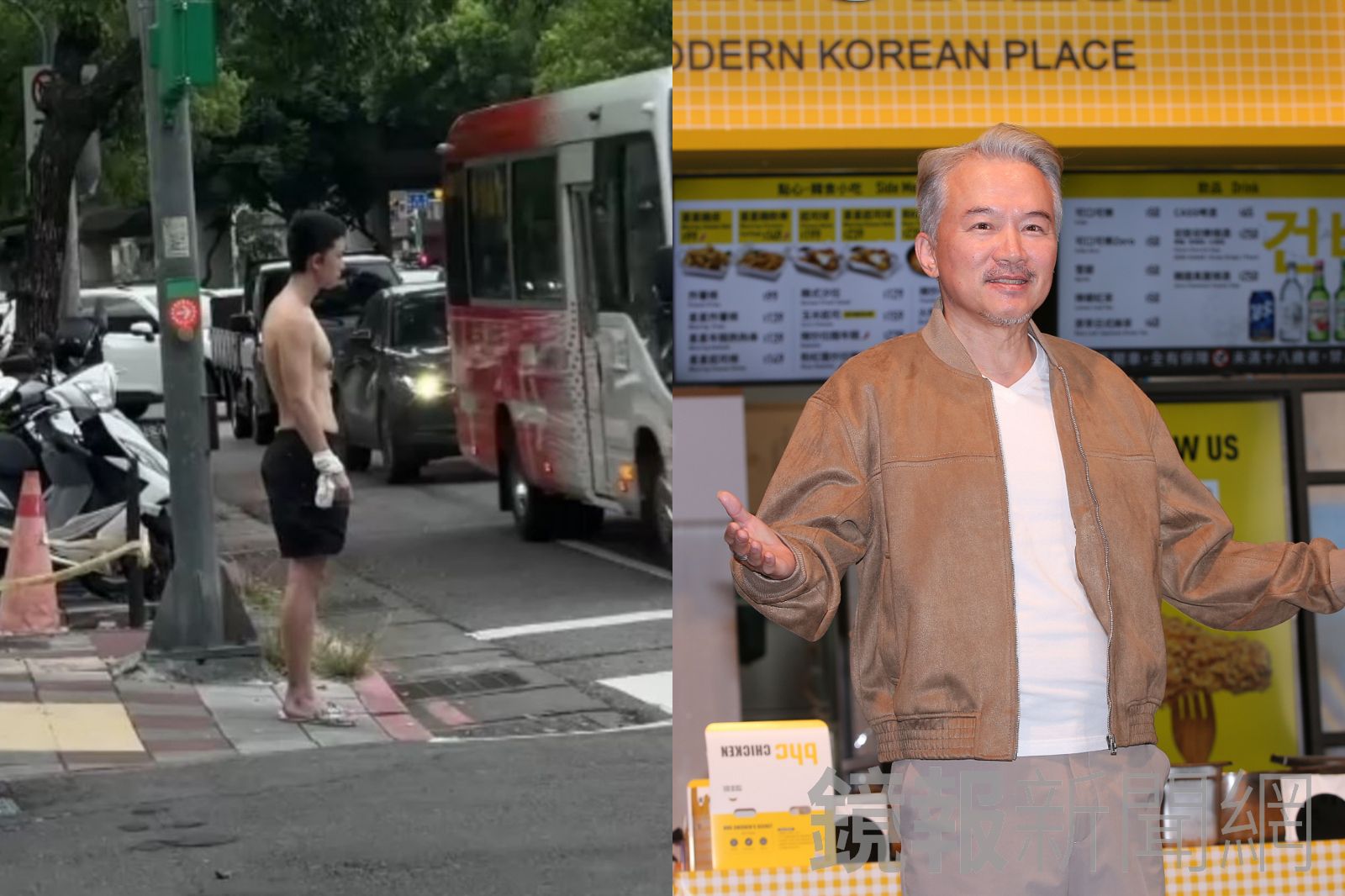 孫安佐手纏繃帶「半裸站路邊」被拍　孫鵬曝「兒子健康狀況」