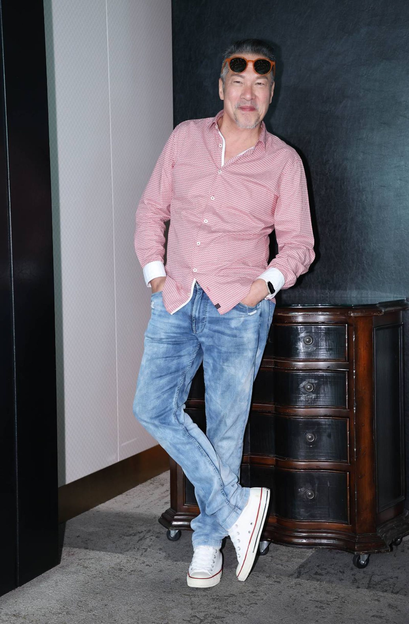 黃仲崑12日出席民歌大團圓演唱會記者會。中華音樂人交流協會提供