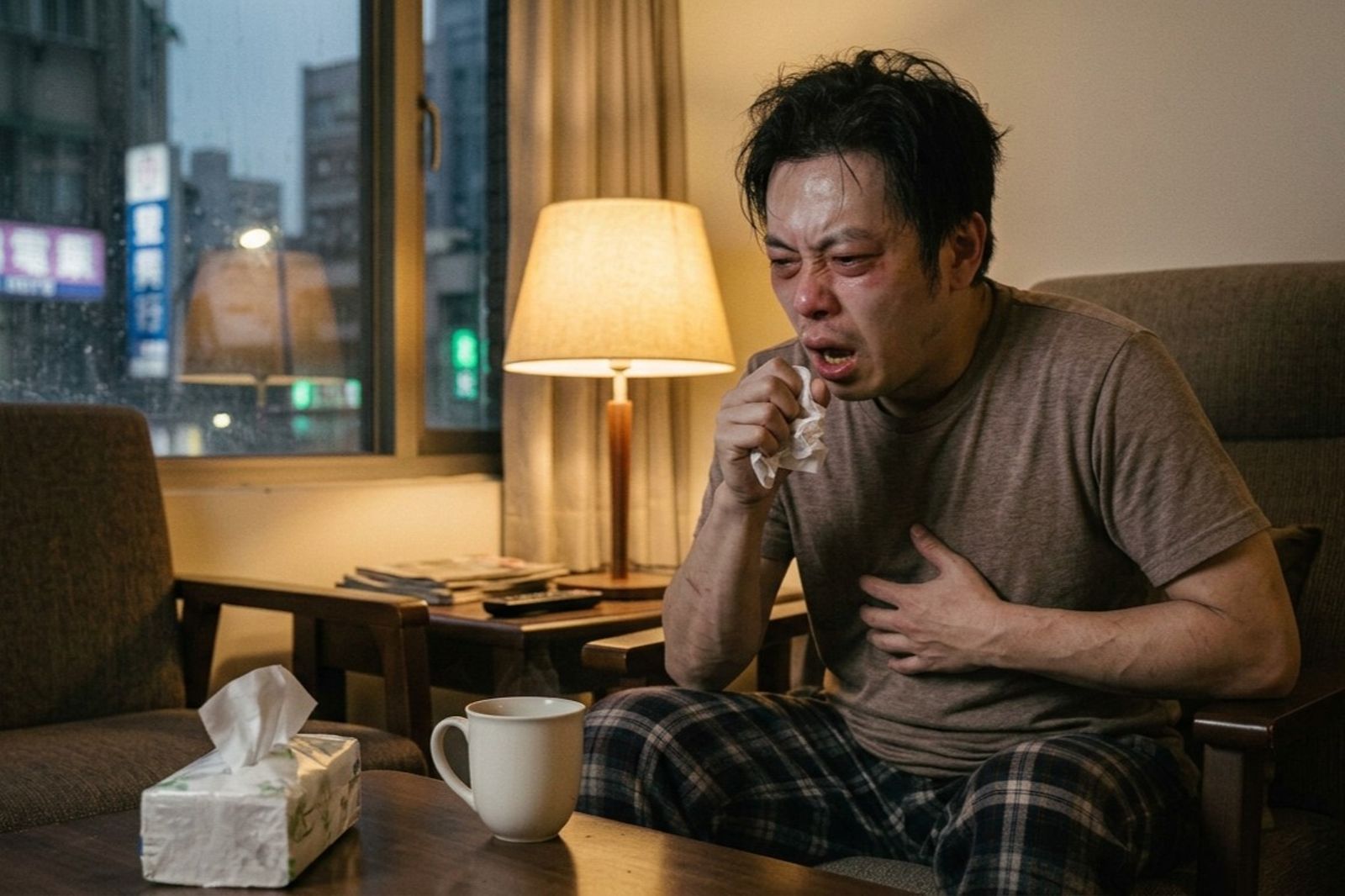 變天感冒卡痰、咳到肺要爛掉?醫揭:吞不下又咳不出,可能根本不是肺裡有痰