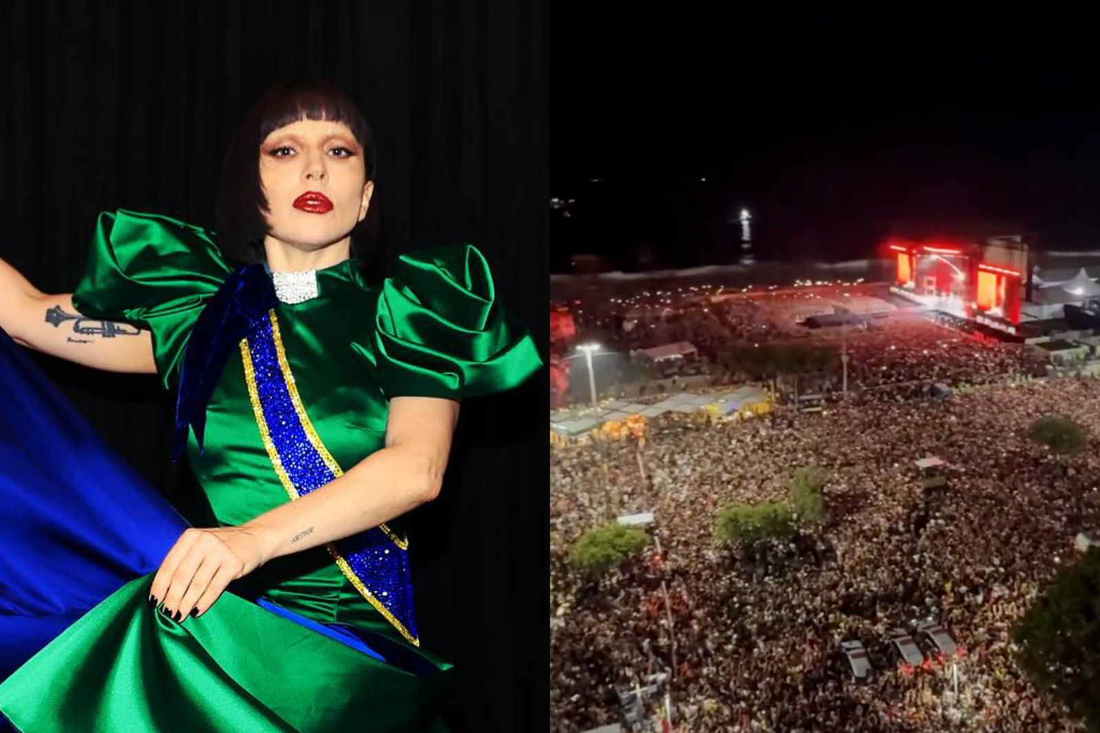 Lady Gaga在巴西寫下歷史　210萬人見證1場遲來13年的傳奇